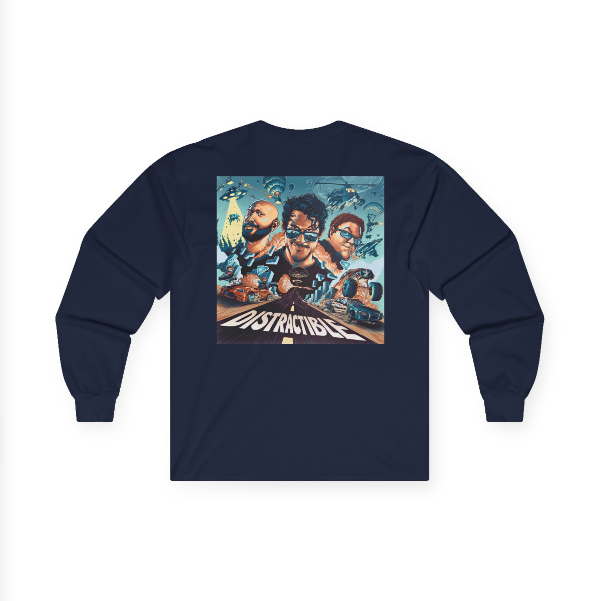 Distractible Unisex Ultra Cotton Long Sleeve Tee