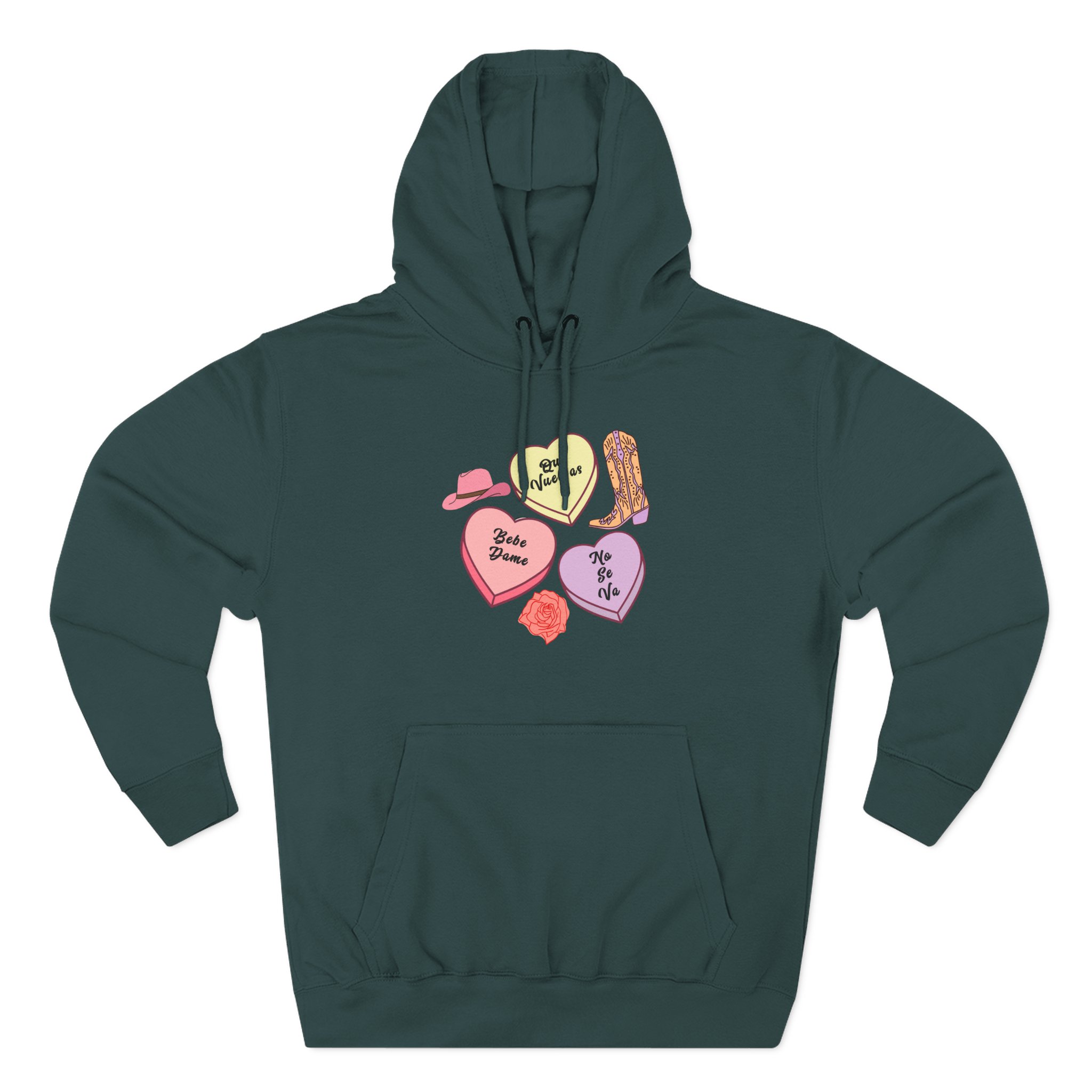 Grupo Frontera Cute Fan Three-Panel Fleece Hoodie