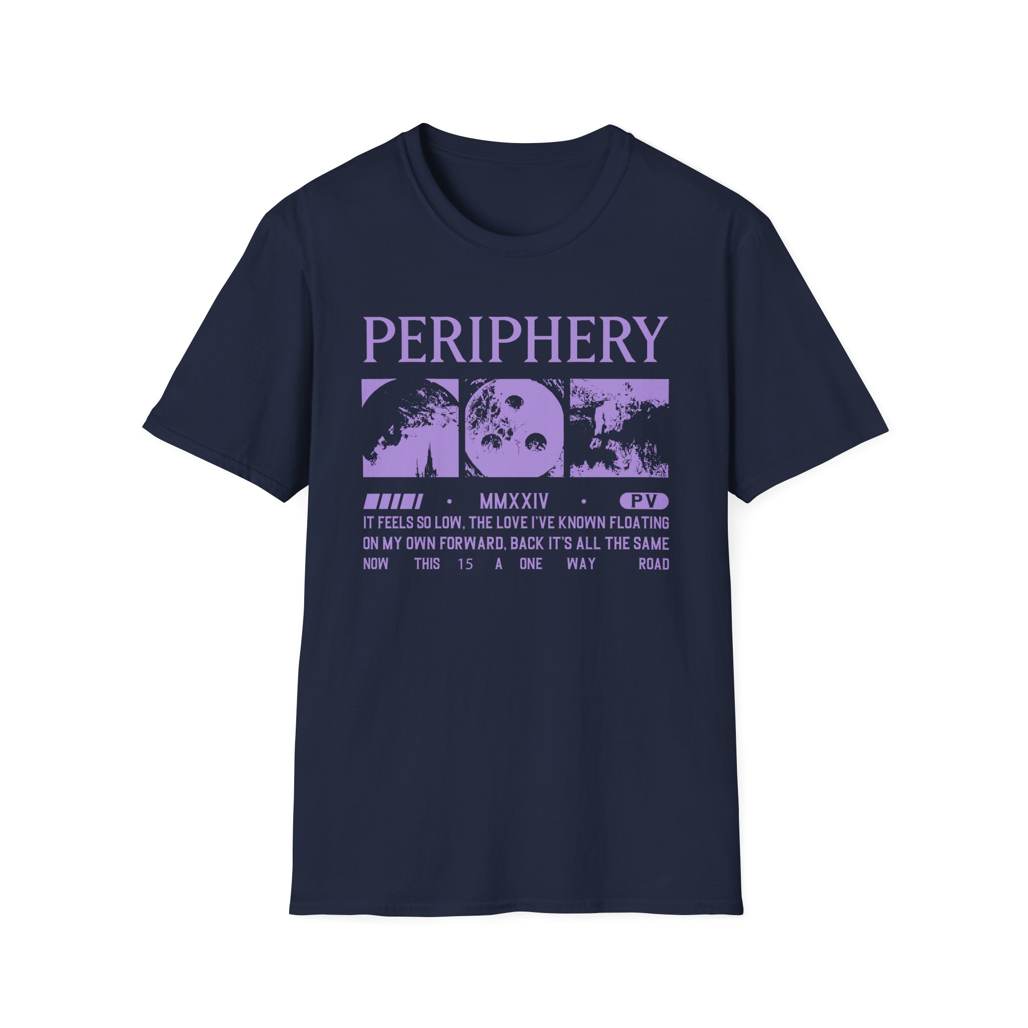 Periphery Album Collage Long Unisex Softstyle T-Shirt