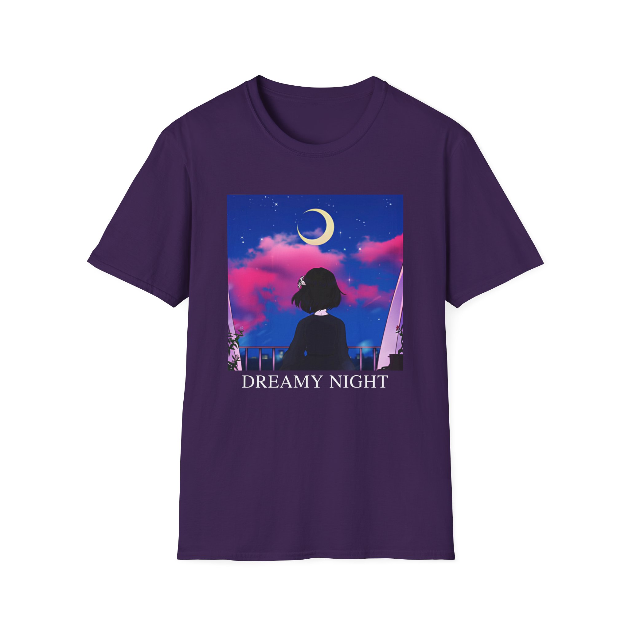 Lilypichu Dreamy Night Unisex Softstyle T-Shirt