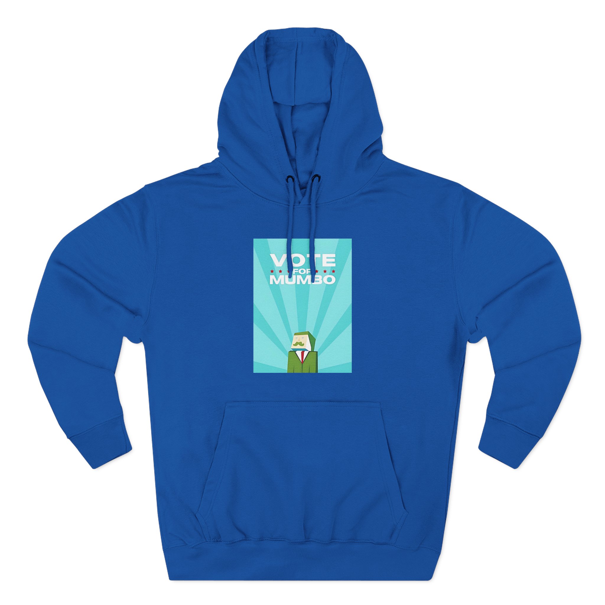 Mumbo Jumbo Vote for Mumbo Three-Panel Fleece Hoodie