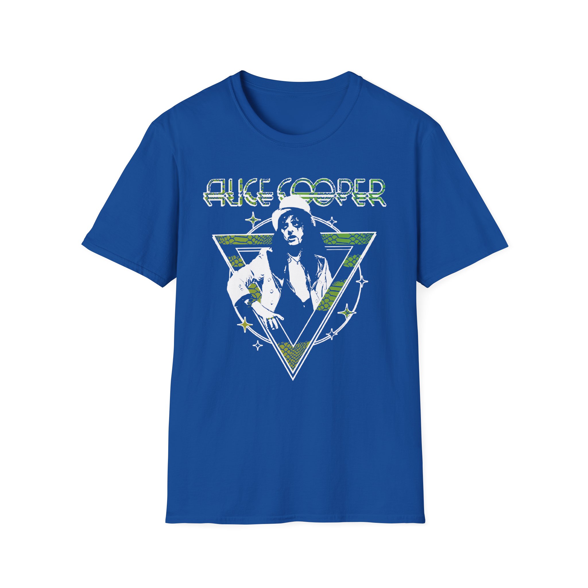 Alice Cooper Welcome to My Nightmare 50th Anniversary Top Hat Unisex Softstyle T-Shirt