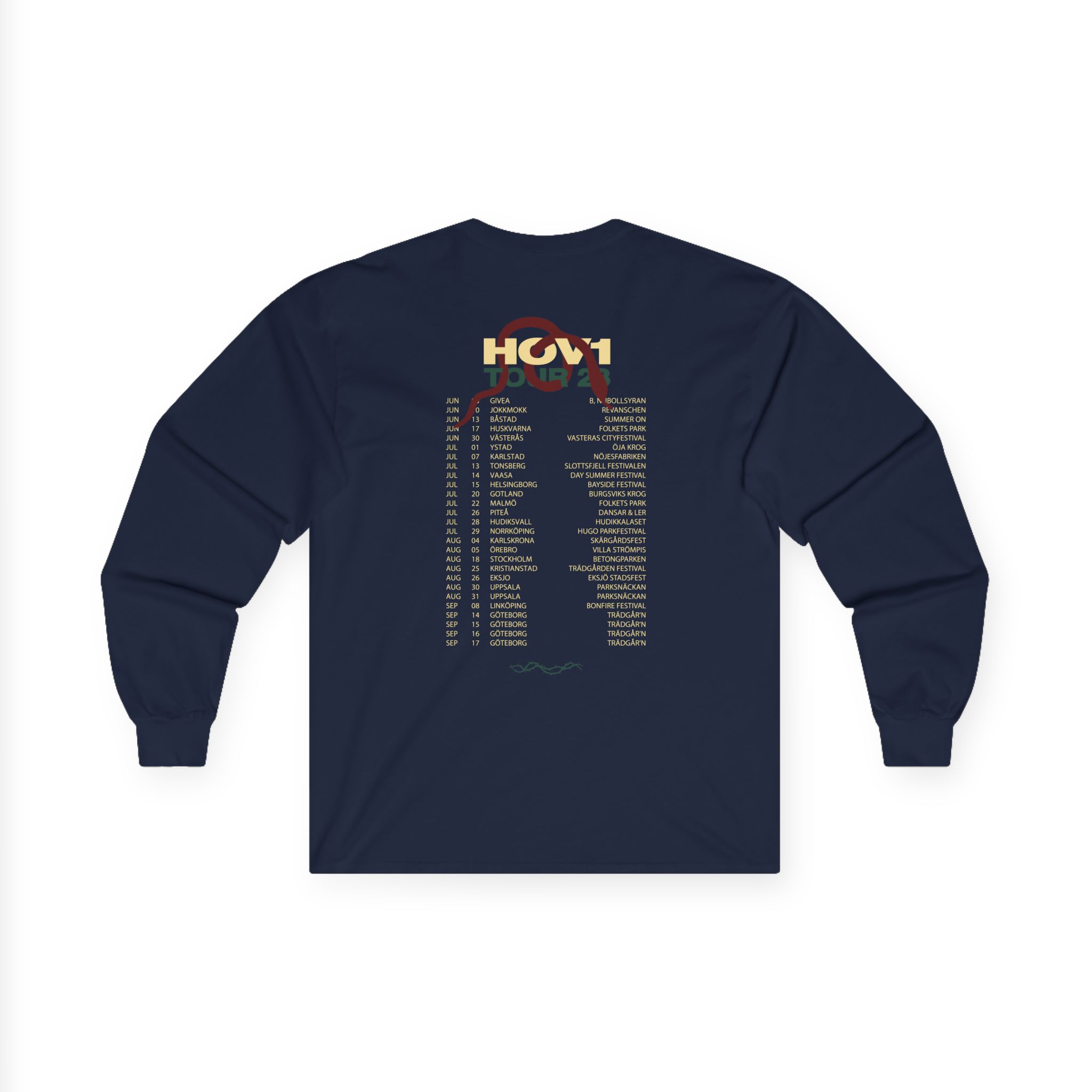 Hov1 Tour 2025 Unisex Ultra Cotton Long Sleeve Tee