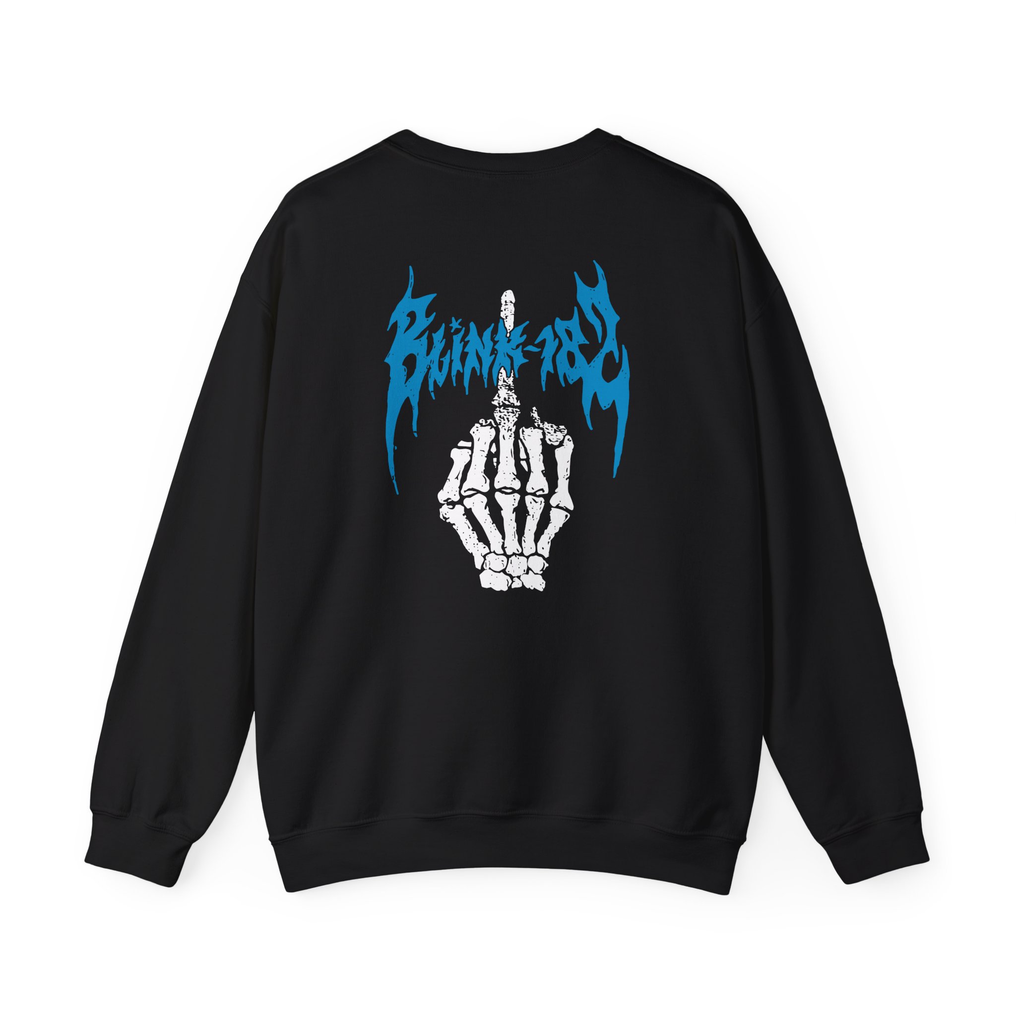 Blink 182 Middle Finger Unisex Heavy Blendâ„¢ Crewneck Sweatshirt