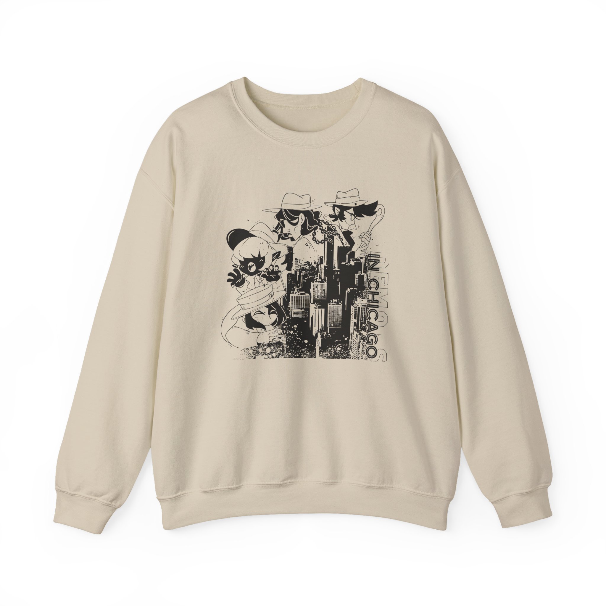 Demondice Chicago Acen Unisex Heavy Blendâ„¢ Crewneck Sweatshirt