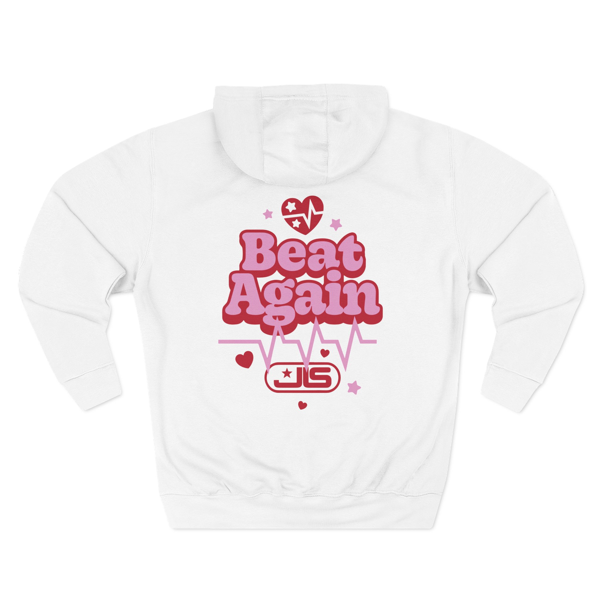 JLS Beat Again Three-Panel Fleece Hoodie
