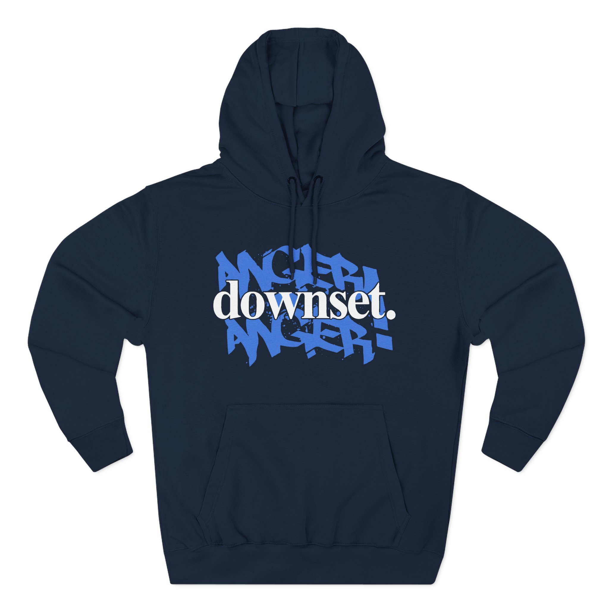 Downset Three-Panel Fleece Hoodie