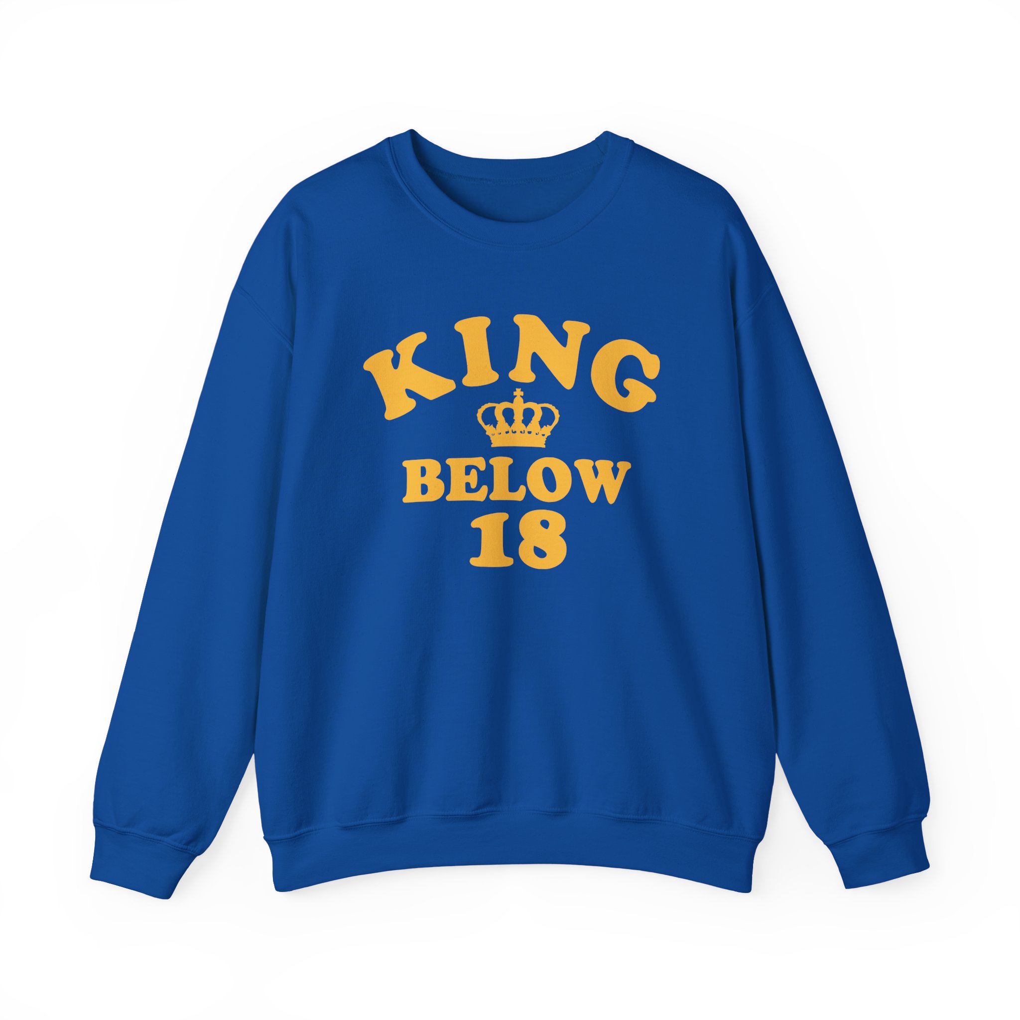Ymh King Below 18 Toddler Unisex Heavy Blendâ„¢ Crewneck Sweatshirt