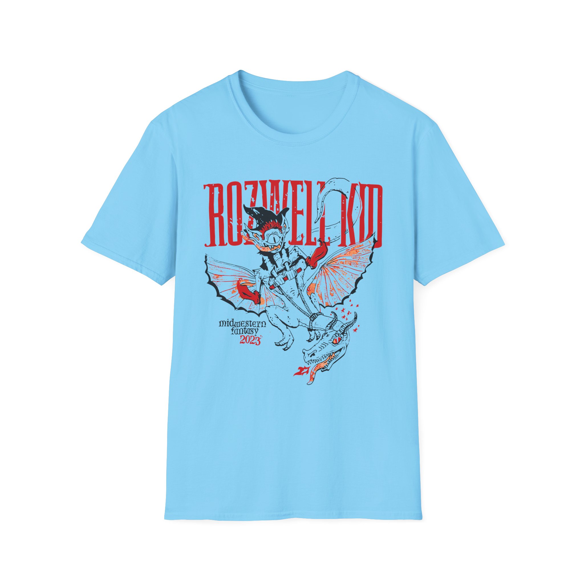 Rozwell Kid 2023 Midwestern Fantasy Tour Unisex Softstyle T-Shirt