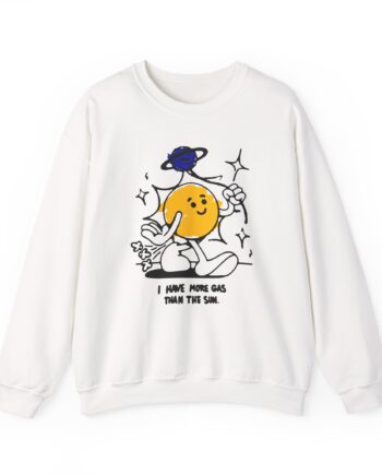 Chad Chad I Have More Gas Than the Sun Unisex Heavy Blend™ Crewneck Sweatshirt