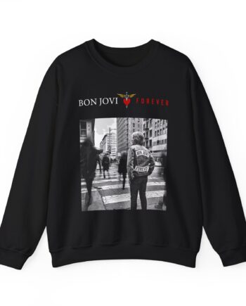 Bon Jovi Album Cover Unisex Heavy Blend™ Crewneck Sweatshirt