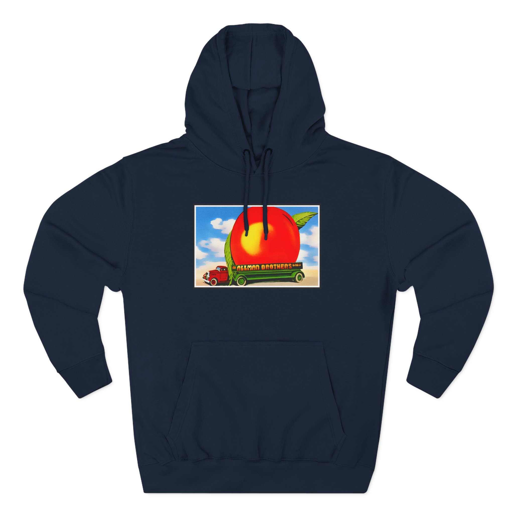 The Allman Brothers Eat a Peach Album Art Three-Panel Fleece Hoodie
