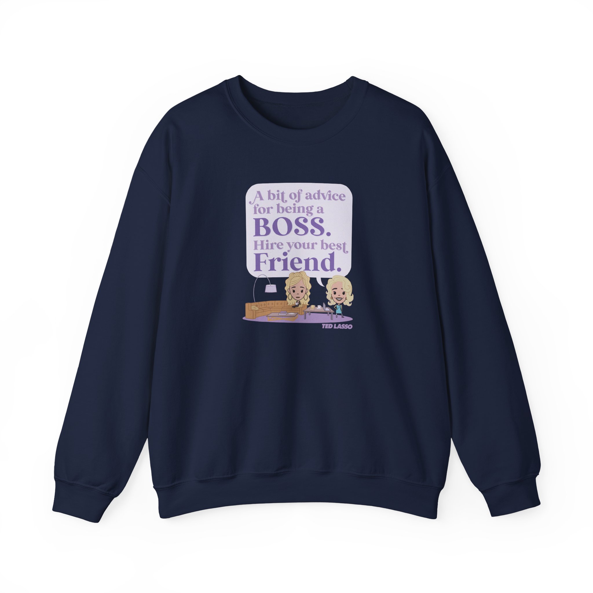 Ted Lasso Hire Your Best Friend Unisex Heavy Blendâ„¢ Crewneck Sweatshirt