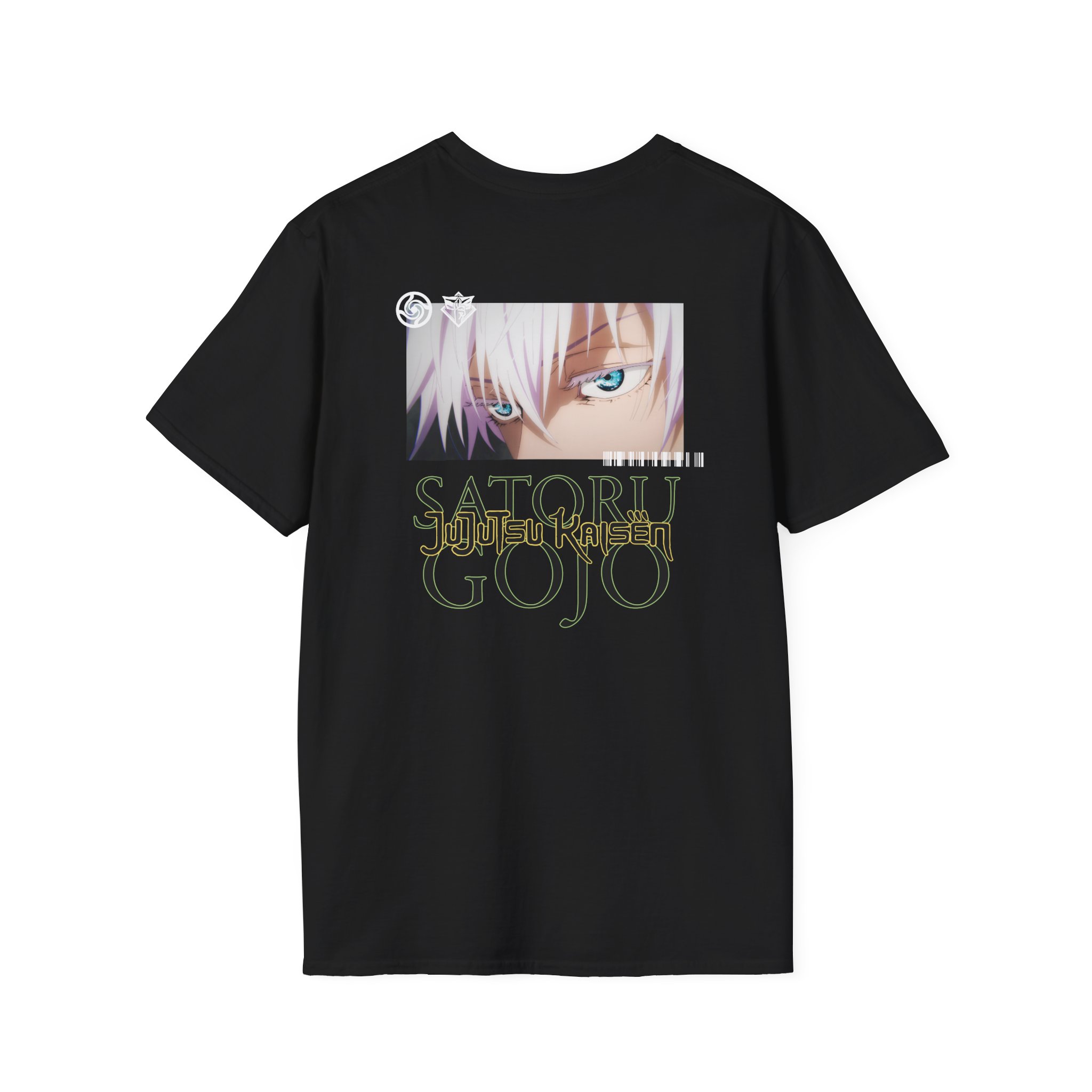 Jujutsu Kaisen X Dim Mak Gojo Eyes Unisex Softstyle T-Shirt