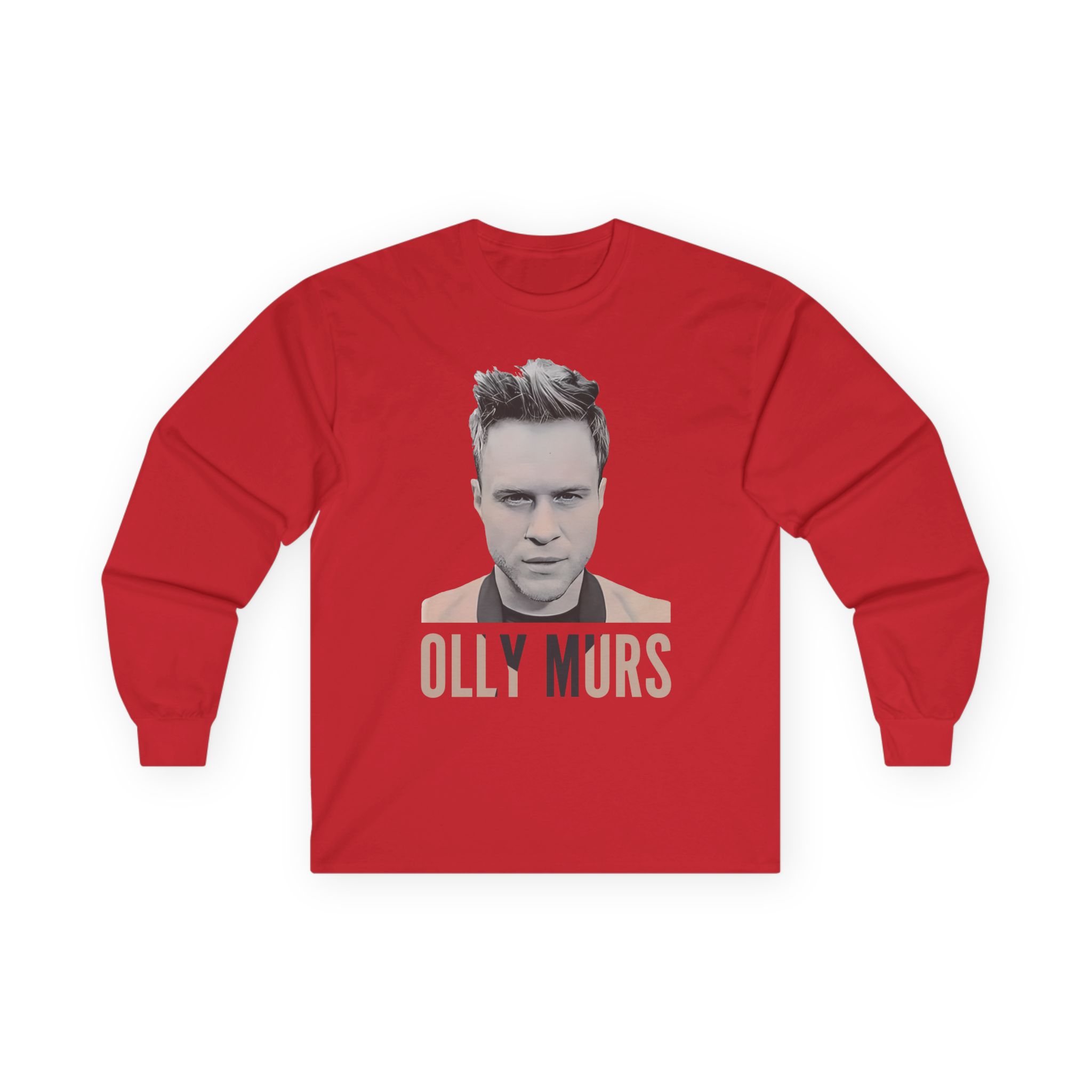 Olly Murs Unisex Ultra Cotton Long Sleeve Tee