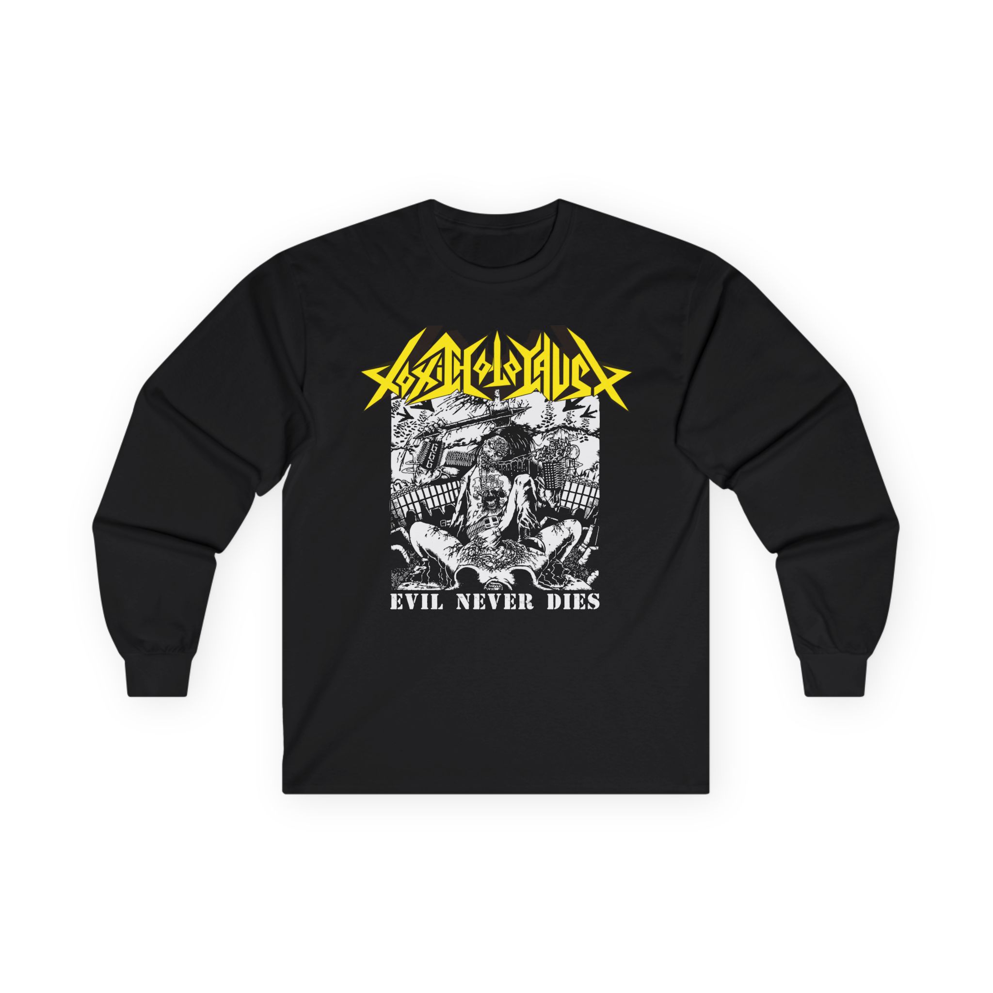 Toxic Holocaust Evil Never Dies Unisex Ultra Cotton Long Sleeve Tee