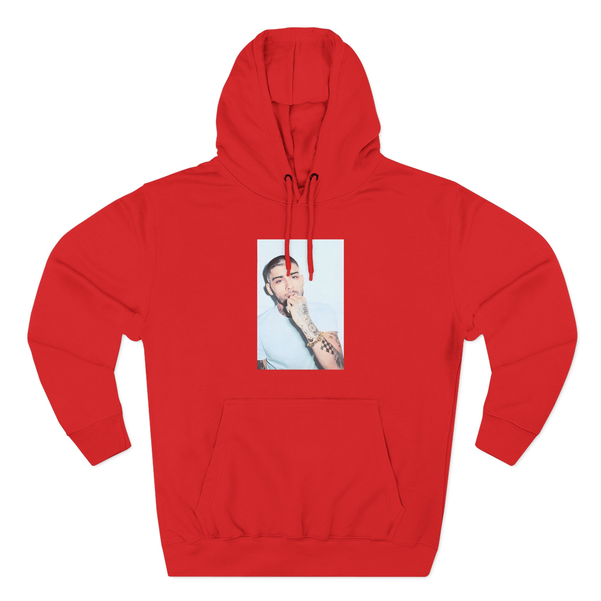 Zayn Malik Photo Three-Panel Fleece Hoodie