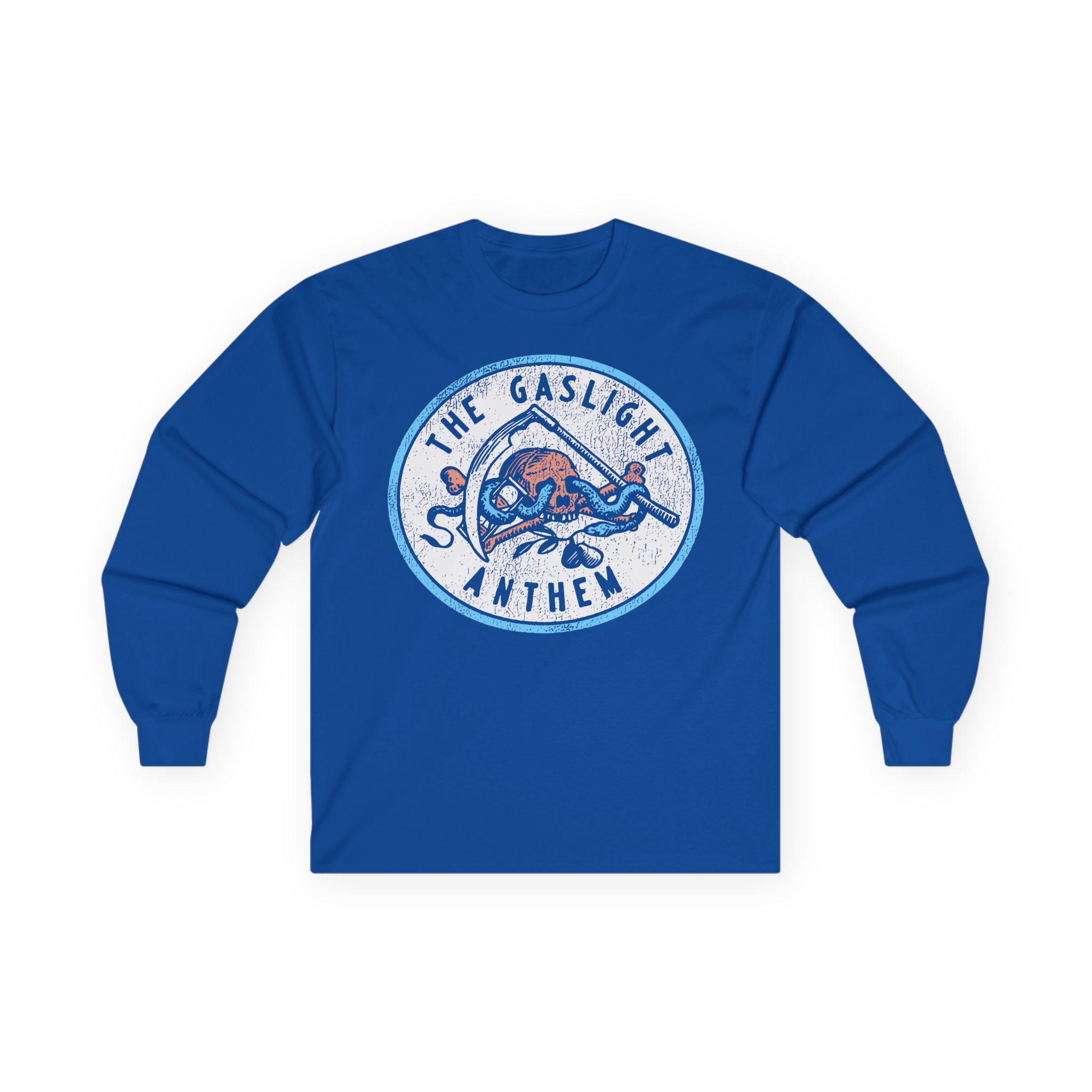 Gaslight Anthem Skull Snake Unisex Ultra Cotton Long Sleeve Tee