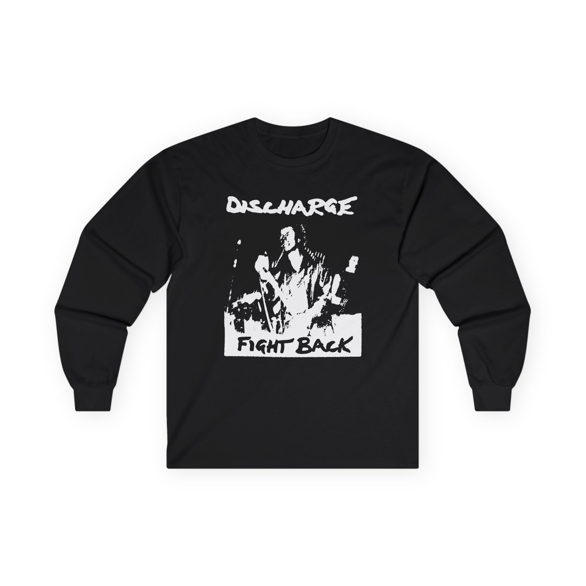 Discharge Fight Back Unisex Ultra Cotton Long Sleeve Tee