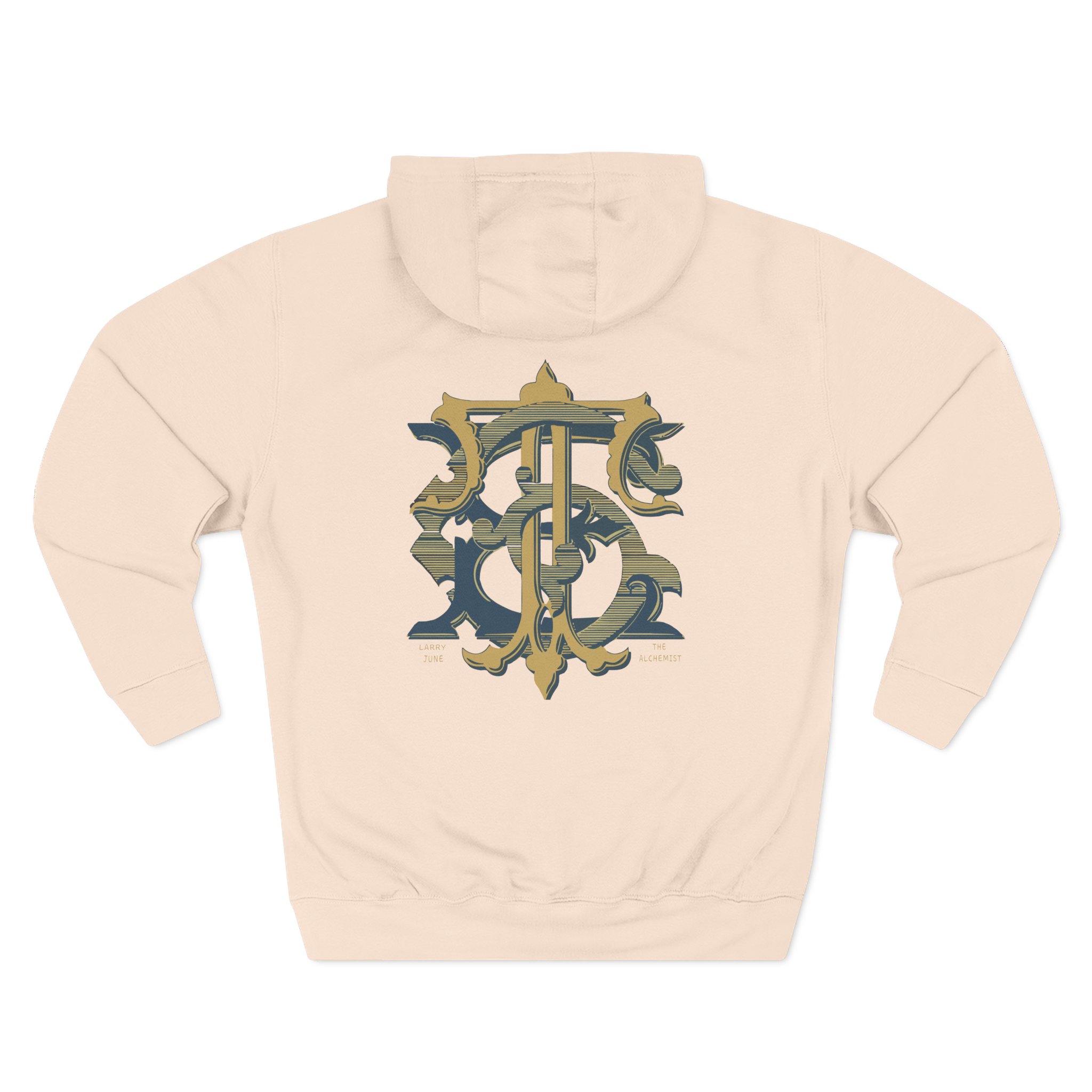 Larry June Tge Spa Three-Panel Fleece Hoodie