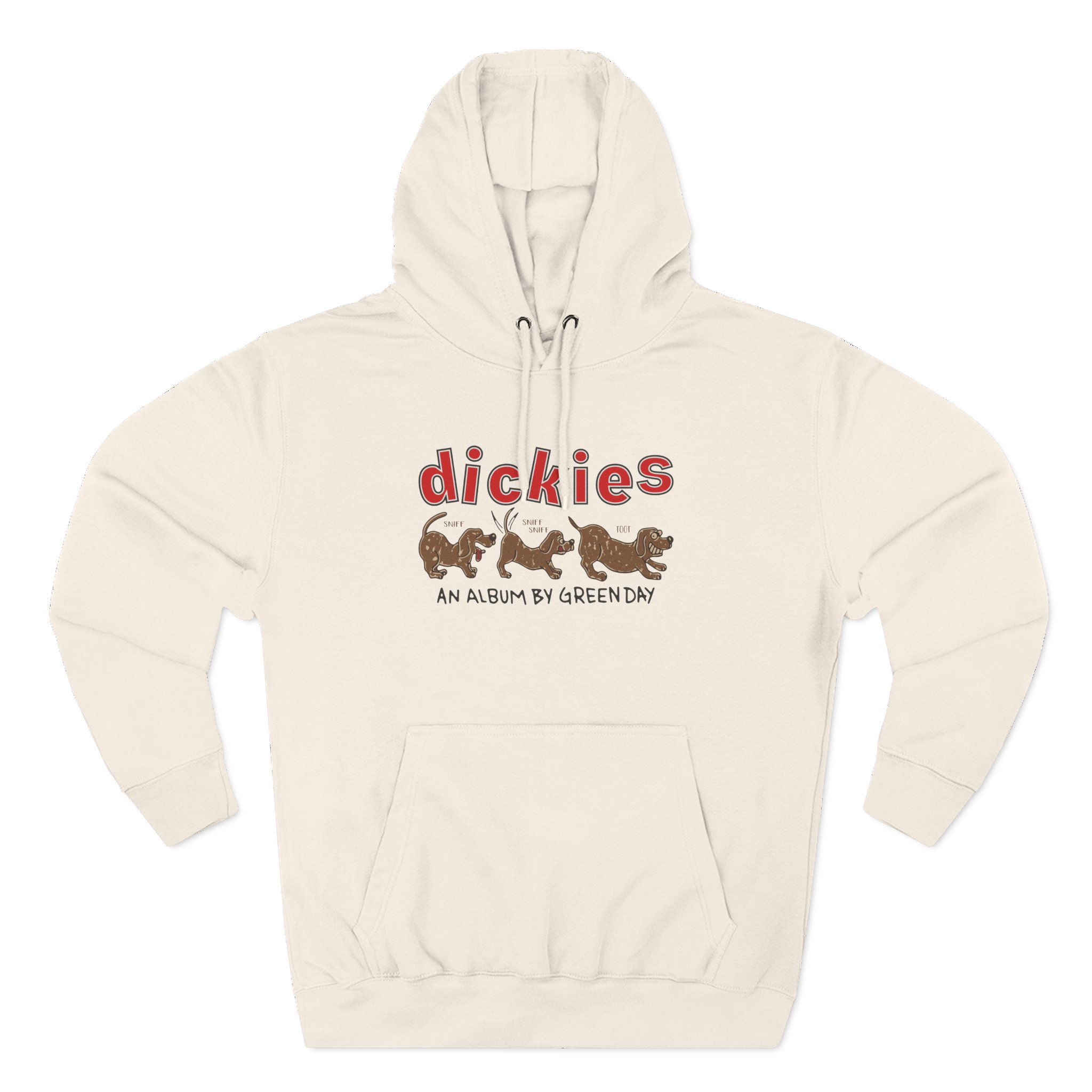 Green Day Dookie Dogs Three-Panel Fleece Hoodie