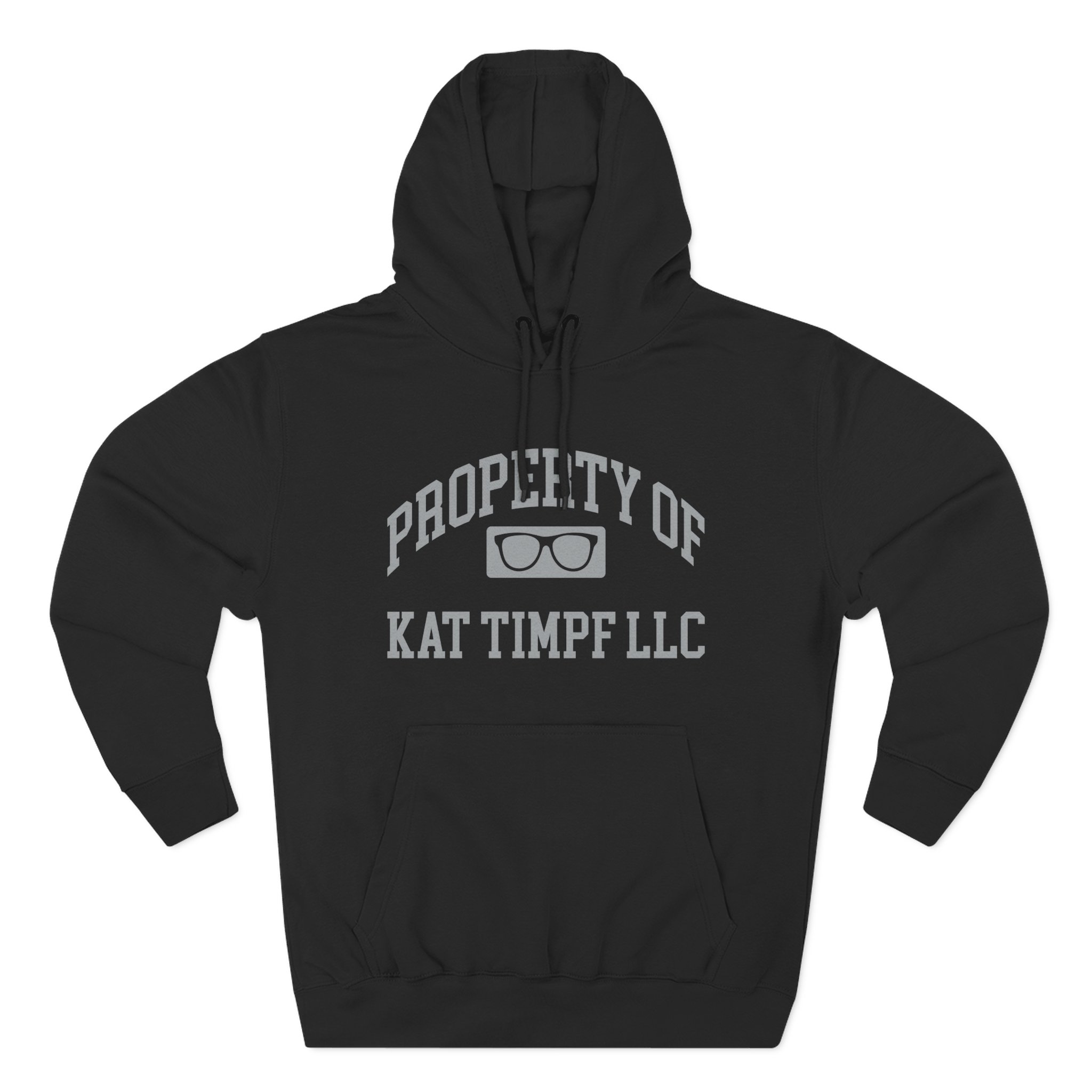Kat Timpf Property of Kat Timpf, Llc Three-Panel Fleece Hoodie