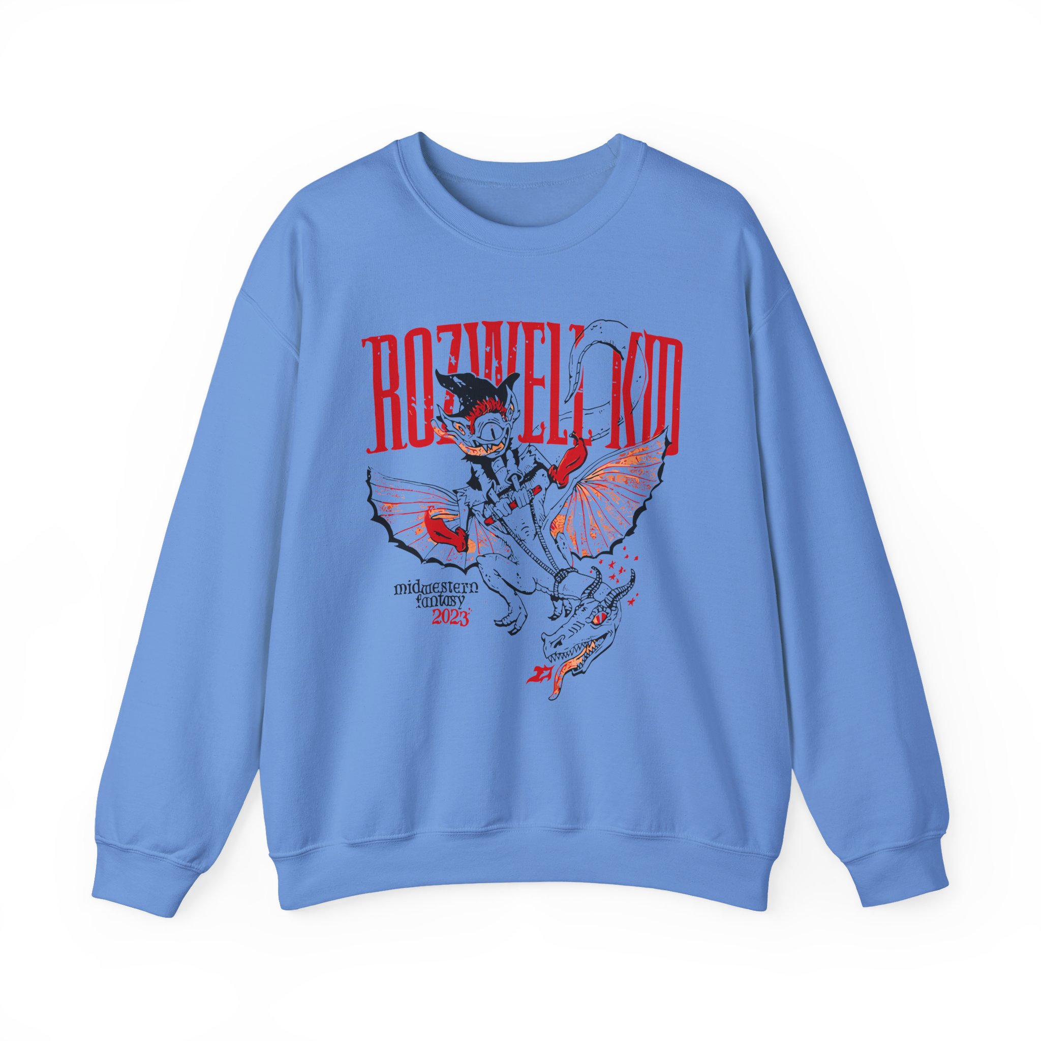 Rozwell Kid 2023 Midwestern Fantasy Tour Unisex Heavy Blendâ„¢ Crewneck Sweatshirt