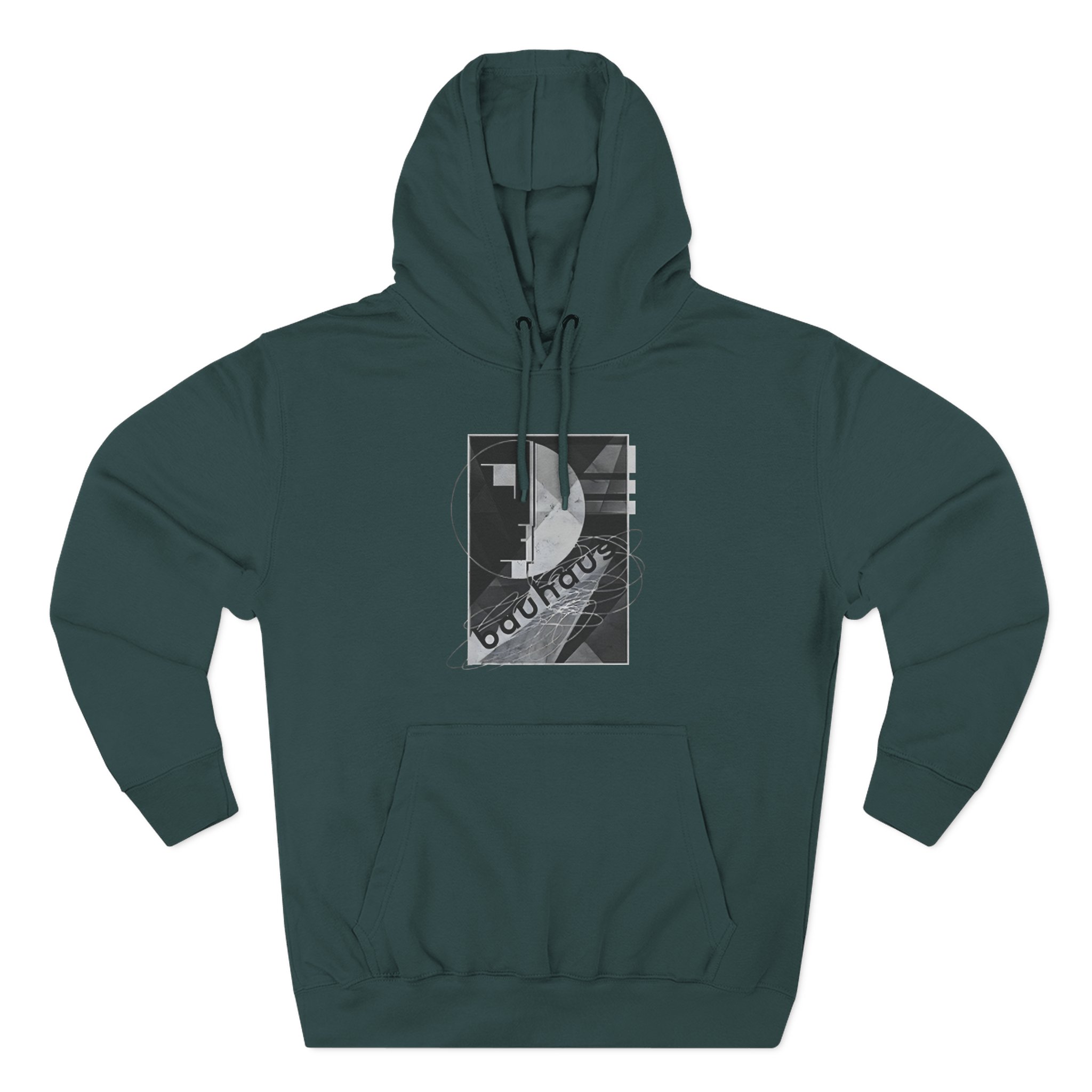 Bauhaus Three-Panel Fleece Hoodie