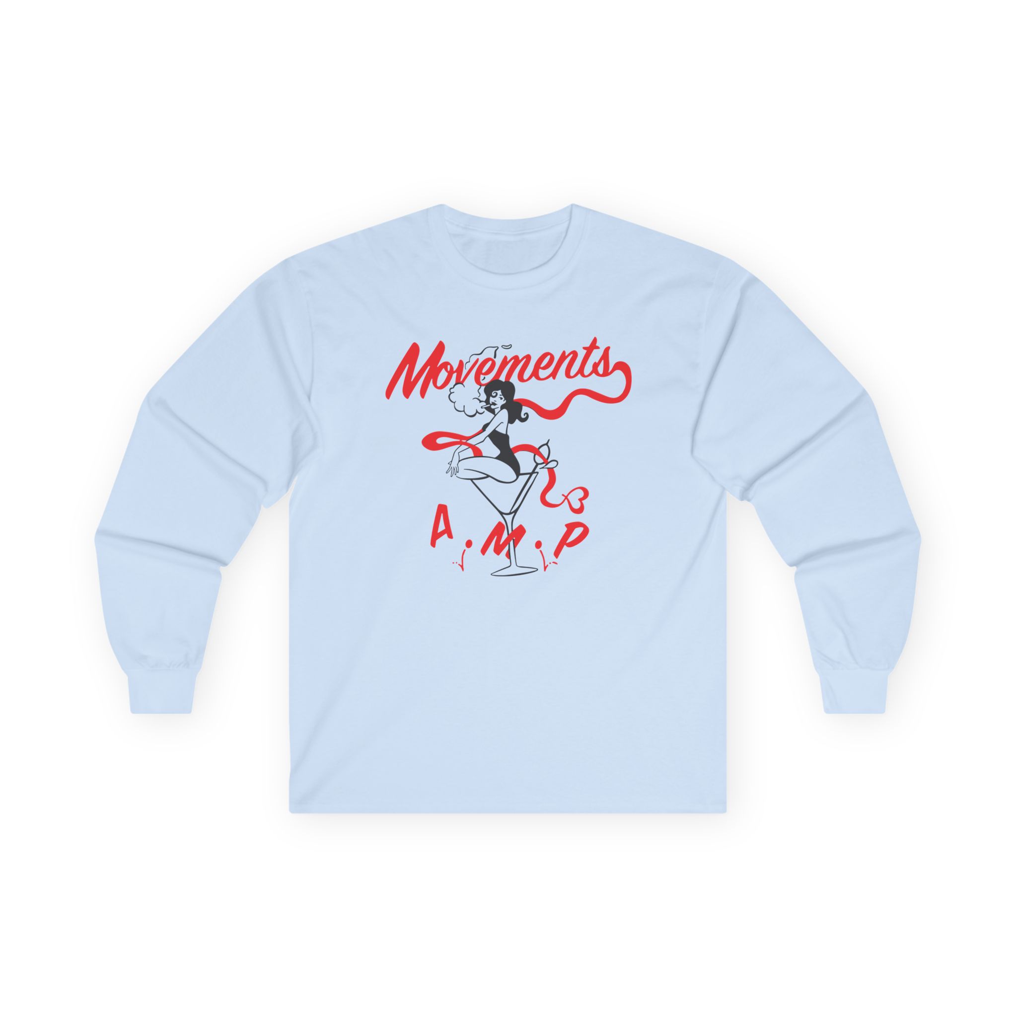Movements a.m.p Unisex Ultra Cotton Long Sleeve Tee