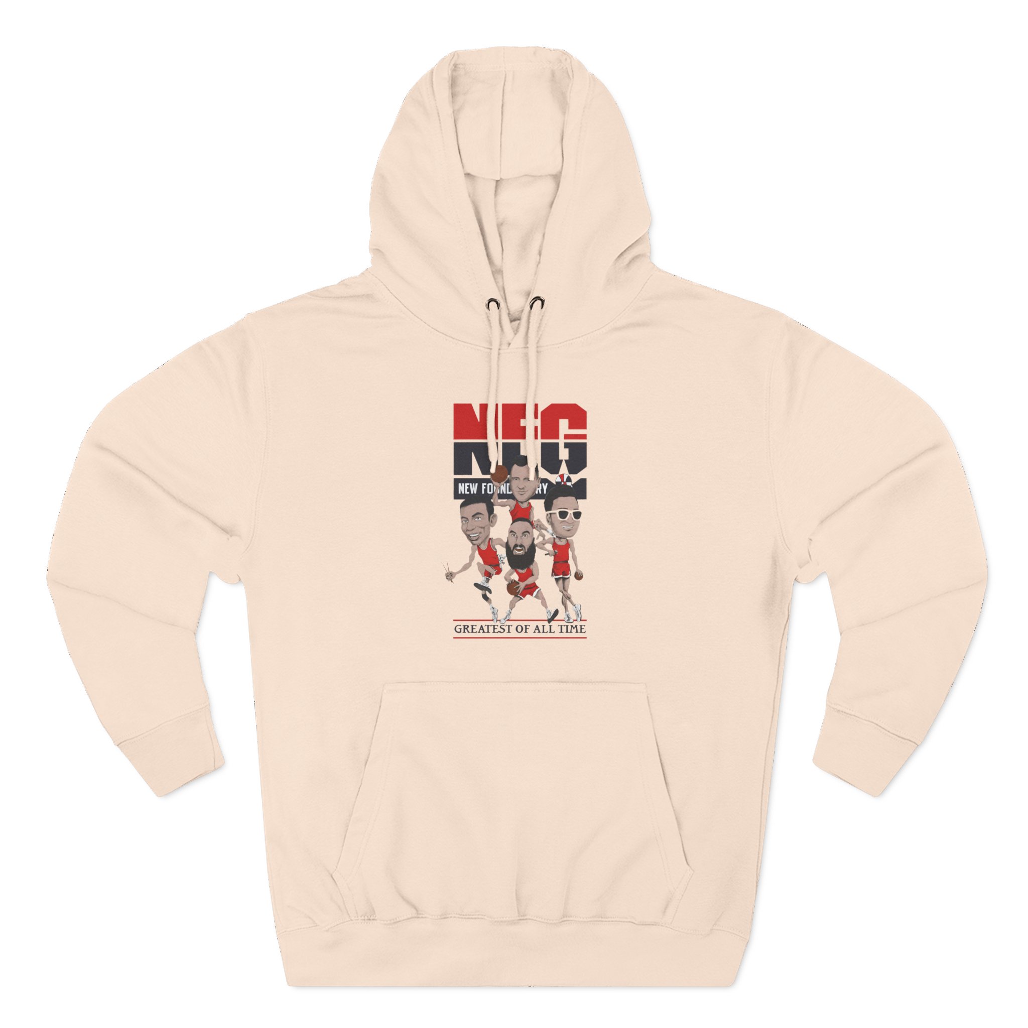 New Found Glory Basketball Three-Panel Fleece Hoodie