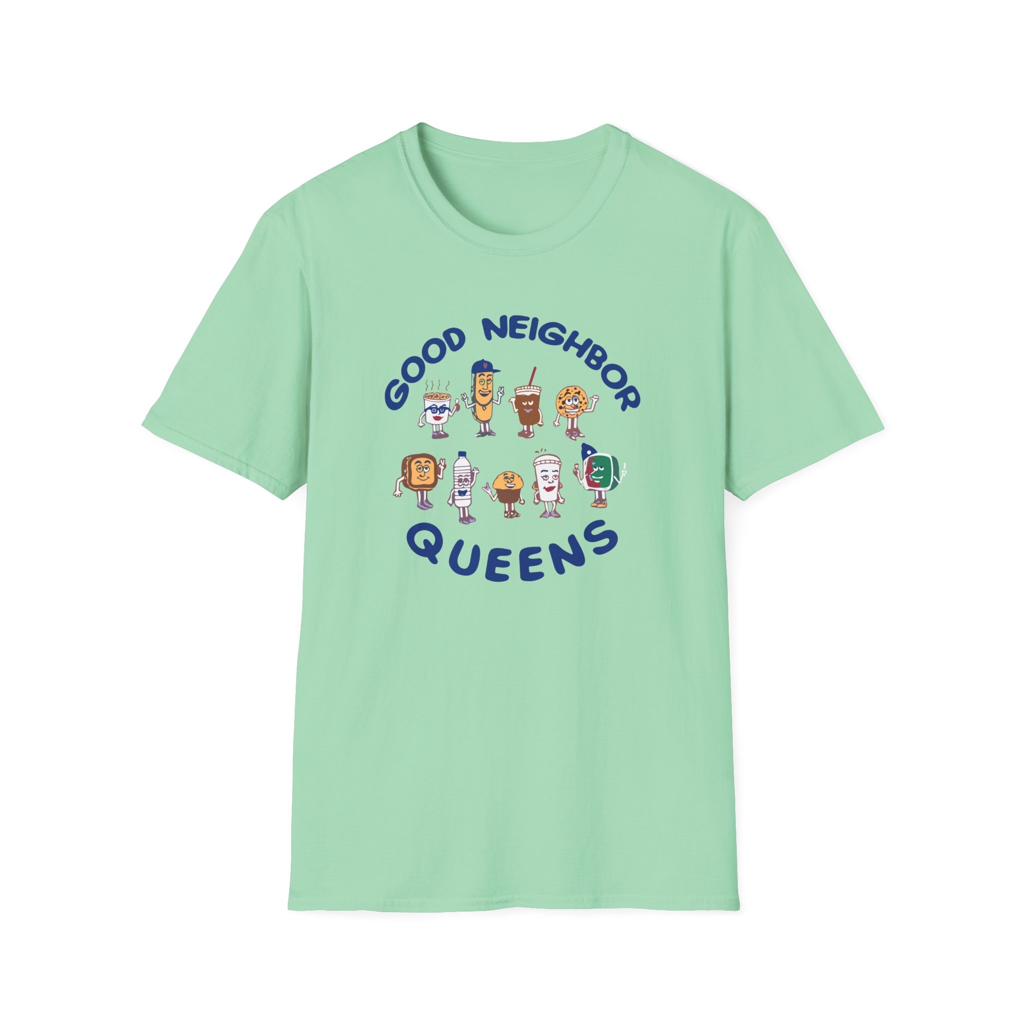 Good Neighbours Queens LS Unisex Softstyle T-Shirt