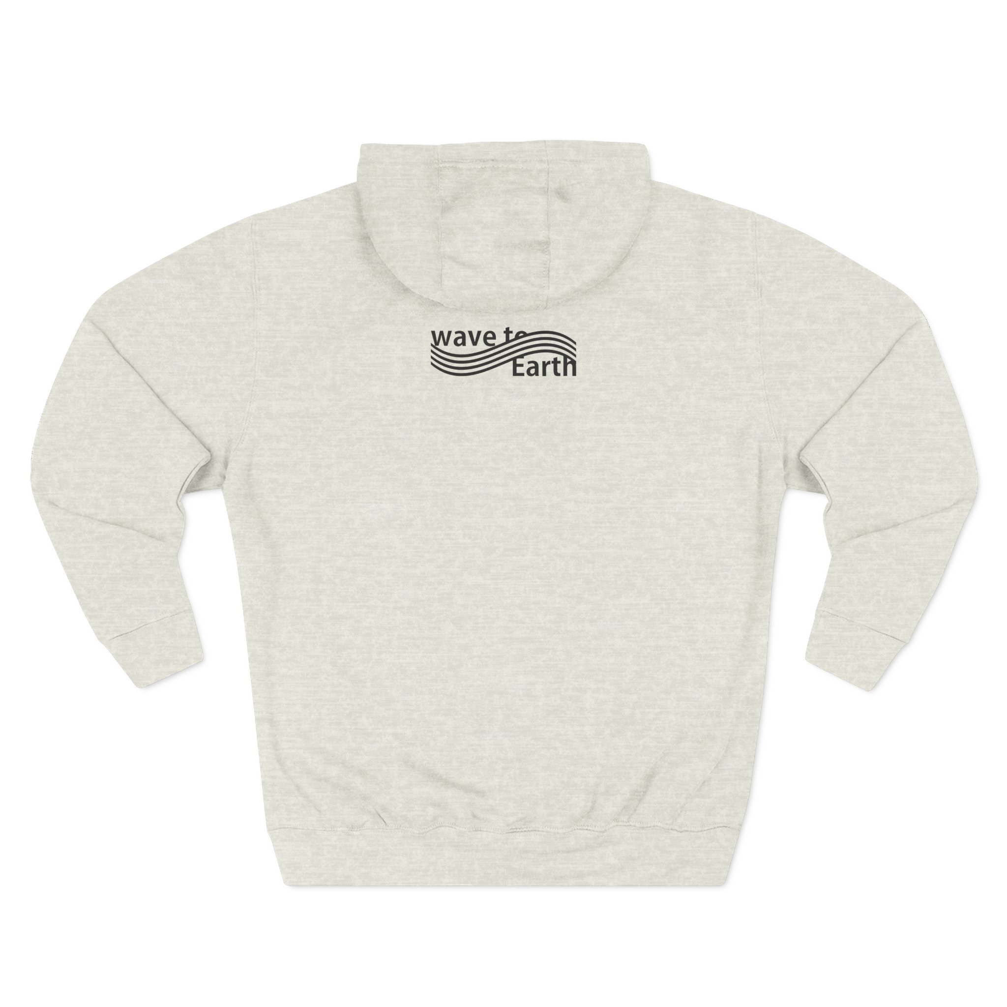 Wave to Earth Three-Panel Fleece Hoodie