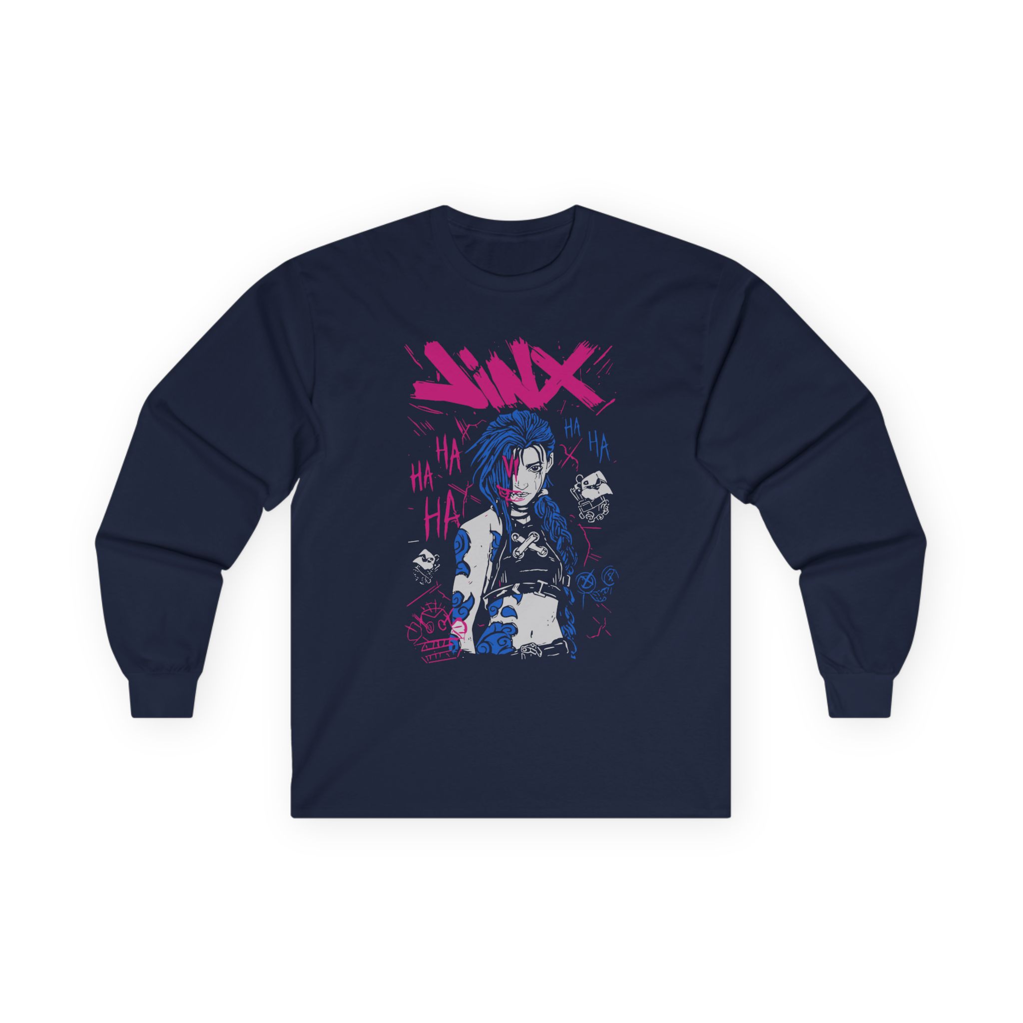 Jinx Arcane Art Unisex Ultra Cotton Long Sleeve Tee