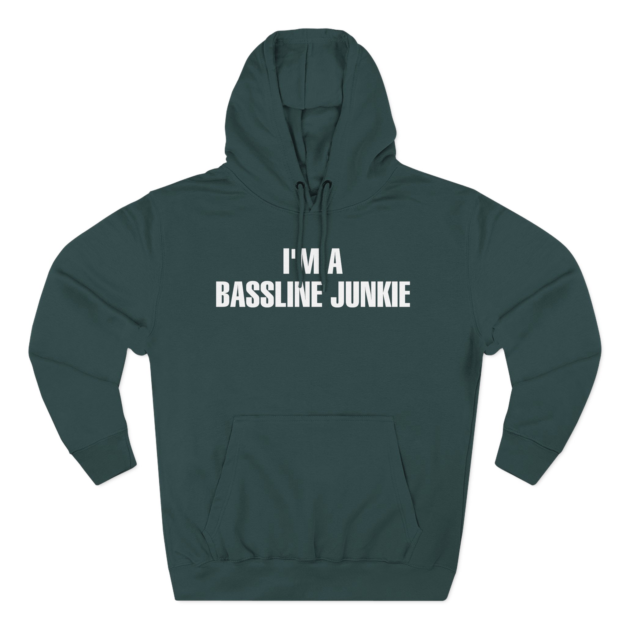 Dizzee Rascal I'm a Bassline Junkie Three-Panel Fleece Hoodie