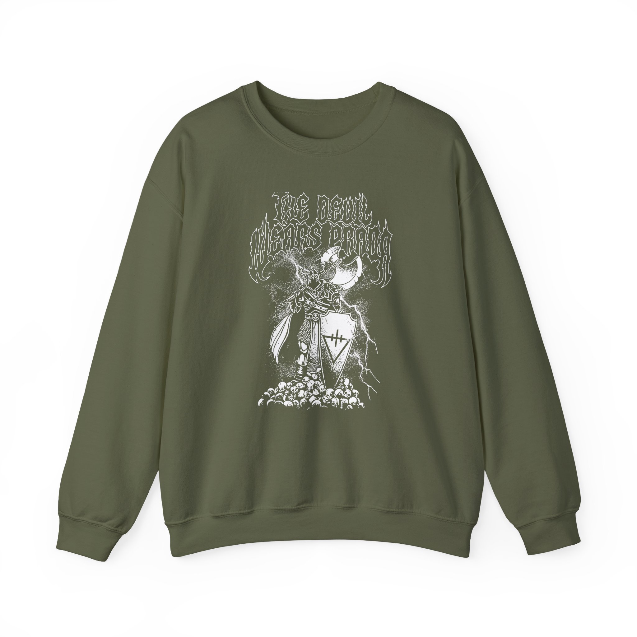 Teddy Swims the Devil Wears Prada Warrior Unisex Heavy Blend Crewneck Sweatshirt