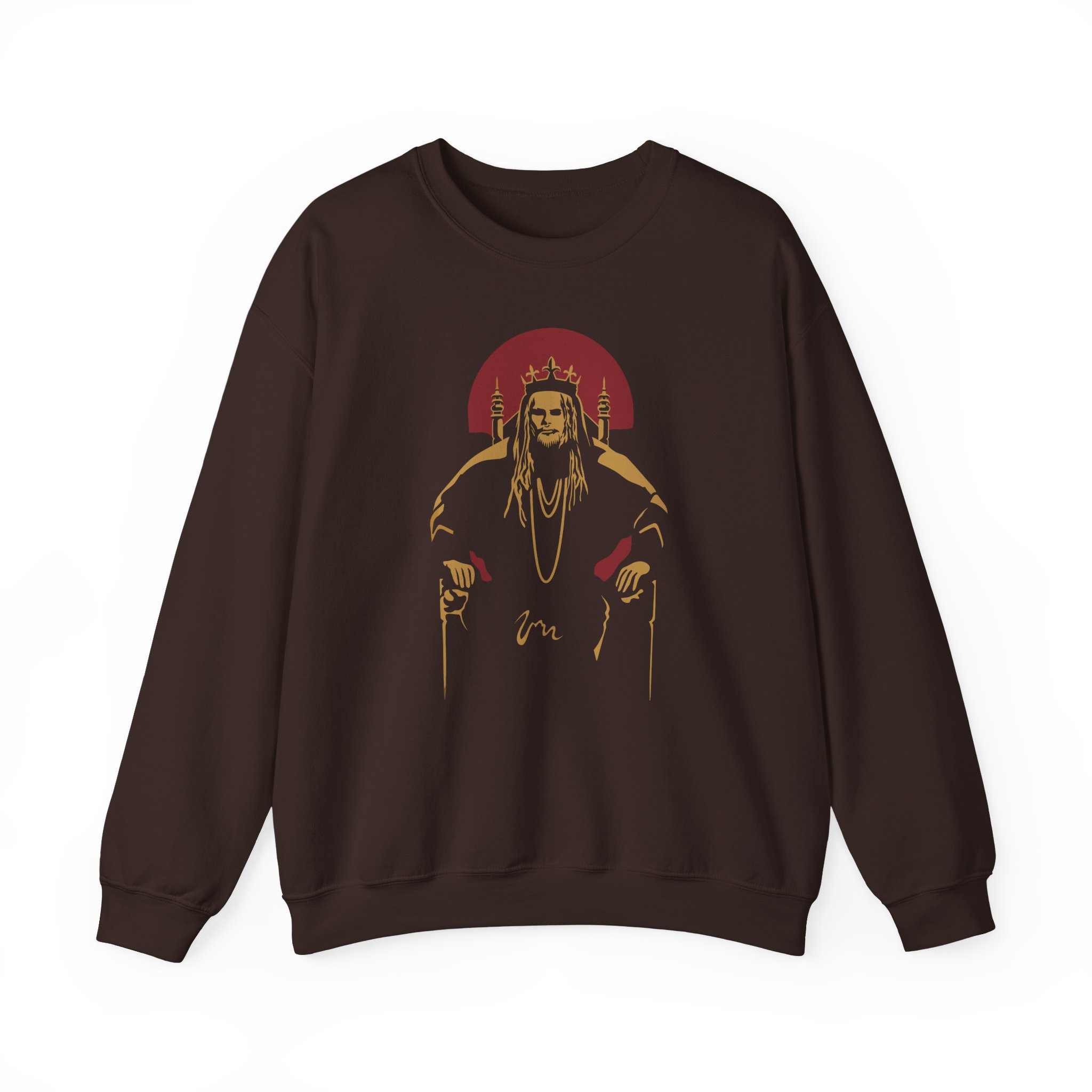 Avatar Band Golden King Unisex Heavy Blendâ„¢ Crewneck Sweatshirt