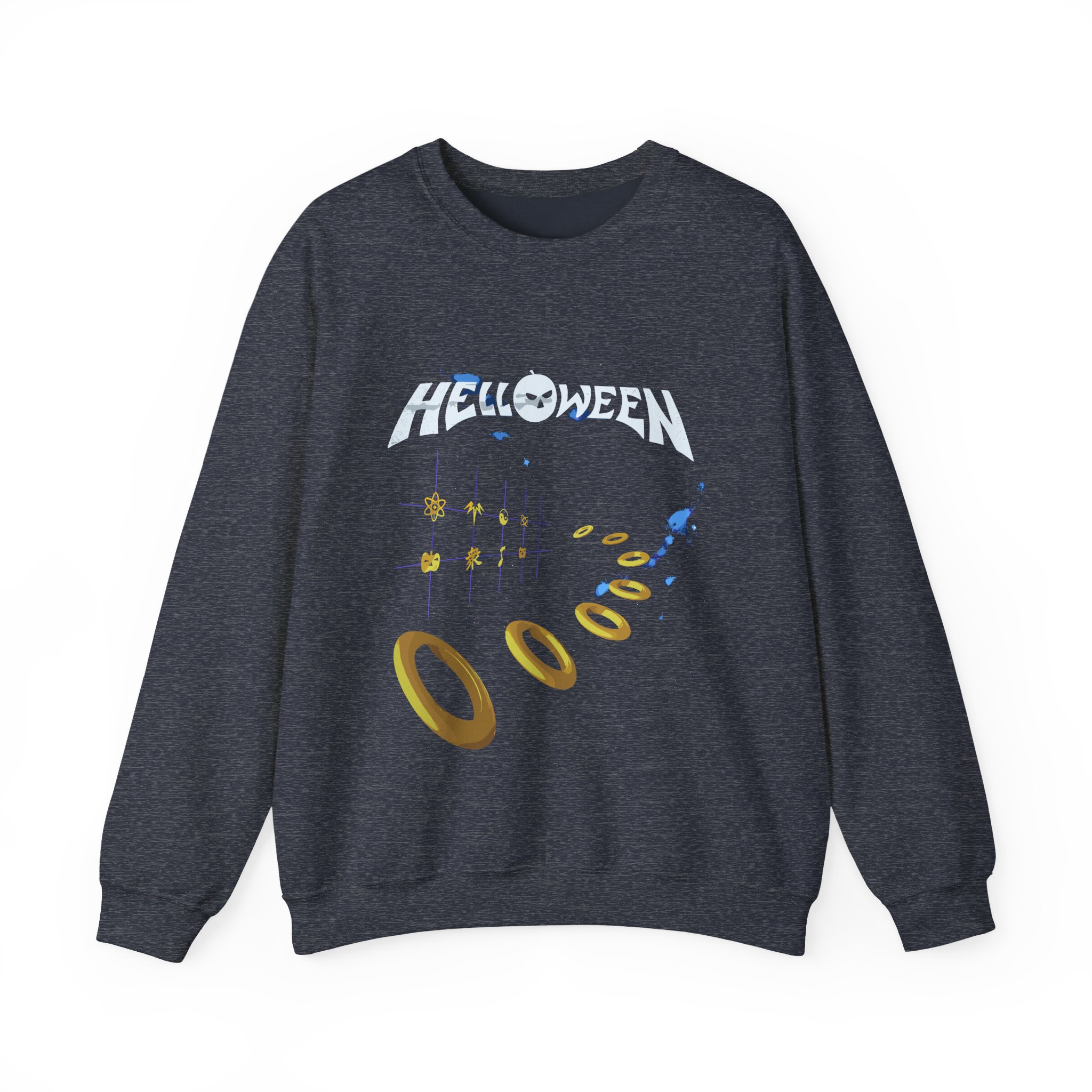Helloween Master of the Rings Unisex Heavy Blendâ„¢ Crewneck Sweatshirt