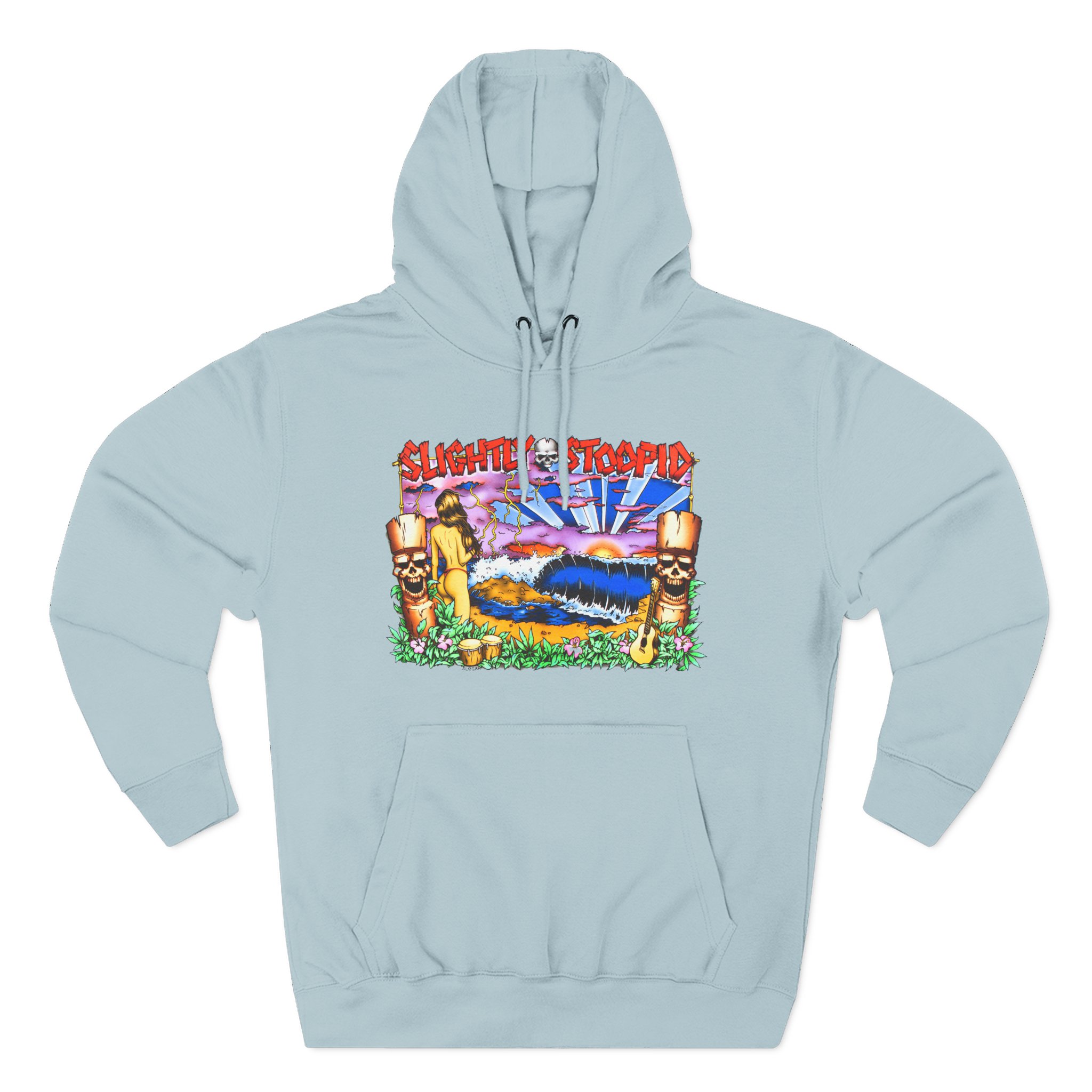 Slightly Stoopid Tiki Three-Panel Fleece Hoodie