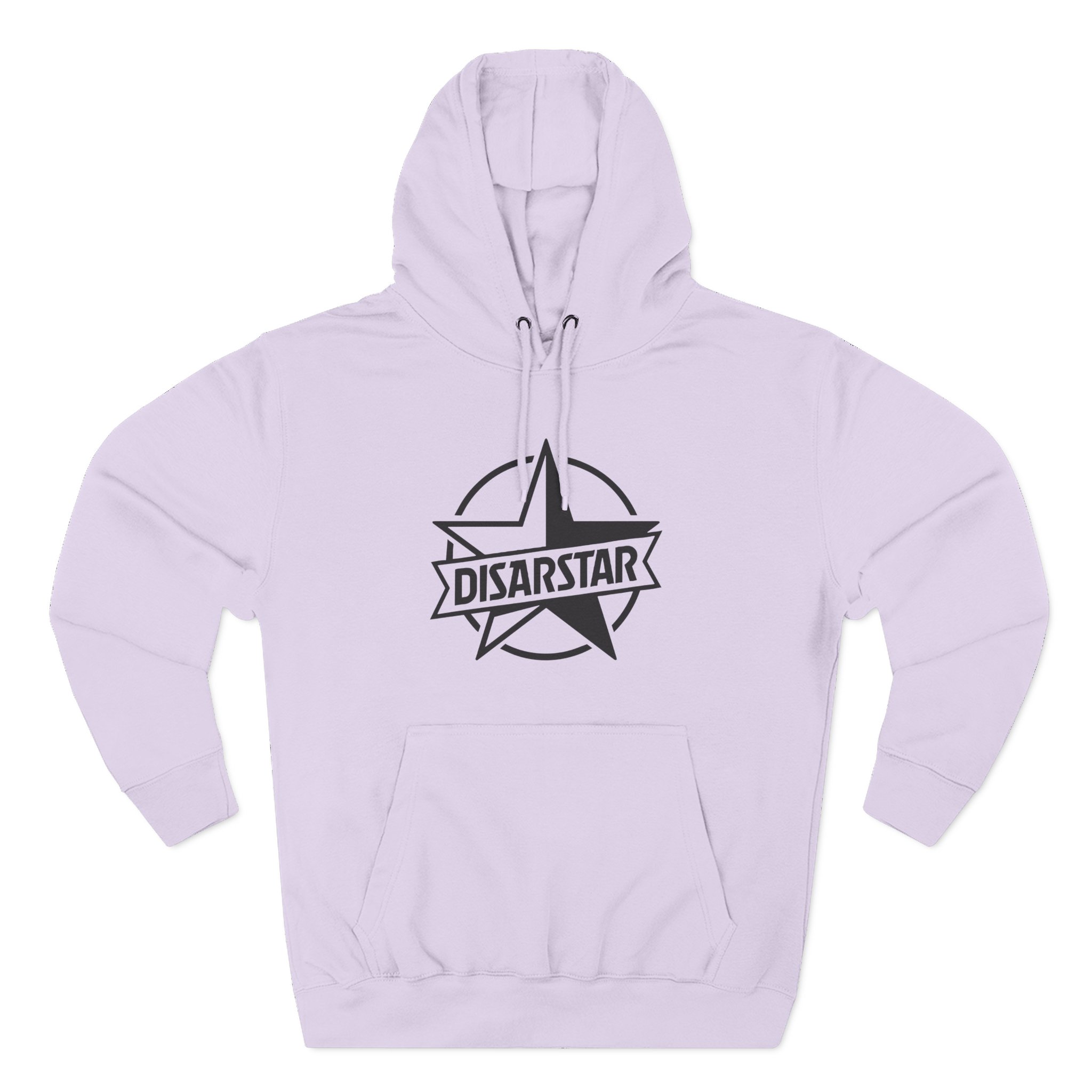 Disarstar Logo Three-Panel Fleece Hoodie
