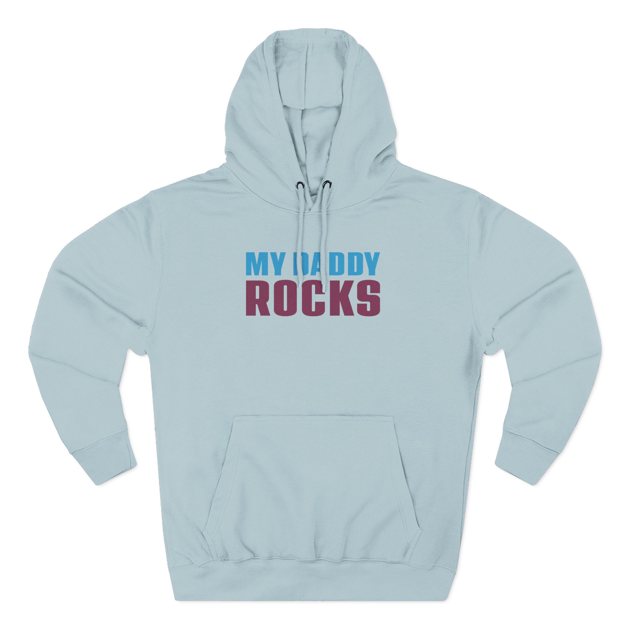 JLS My Daddy Rocks Three-Panel Fleece Hoodie