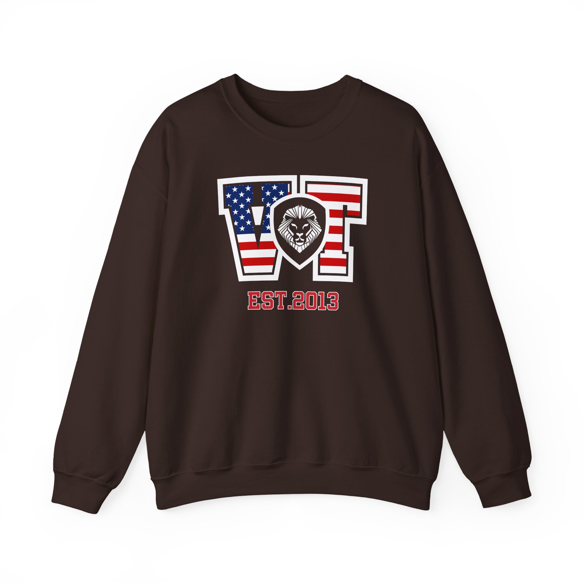 Valuetainment Collegiate Vt Unisex Heavy Blendâ„¢ Crewneck Sweatshirt
