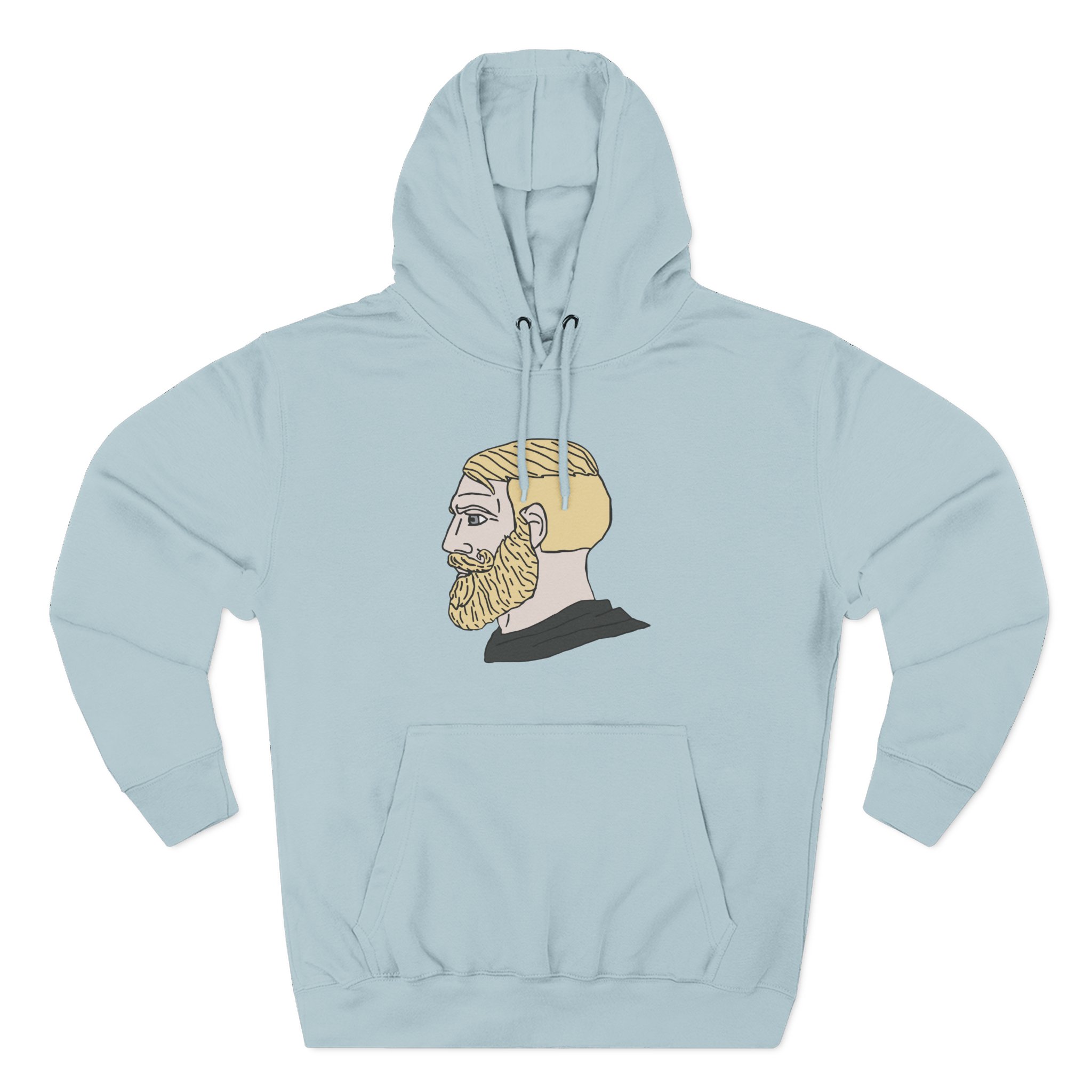 Chad Chad Yes Chad Three-Panel Fleece Hoodie