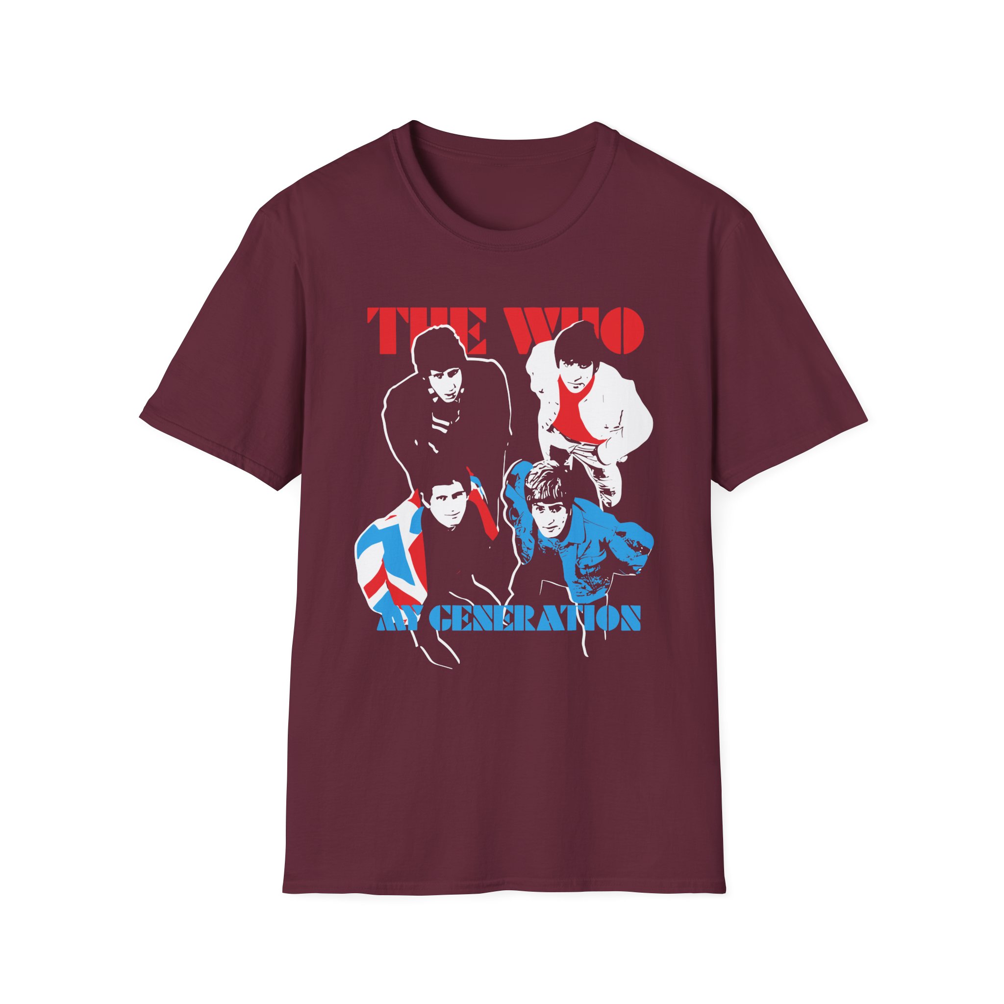 TW My Generation Album Cover Unisex Softstyle T-Shirt