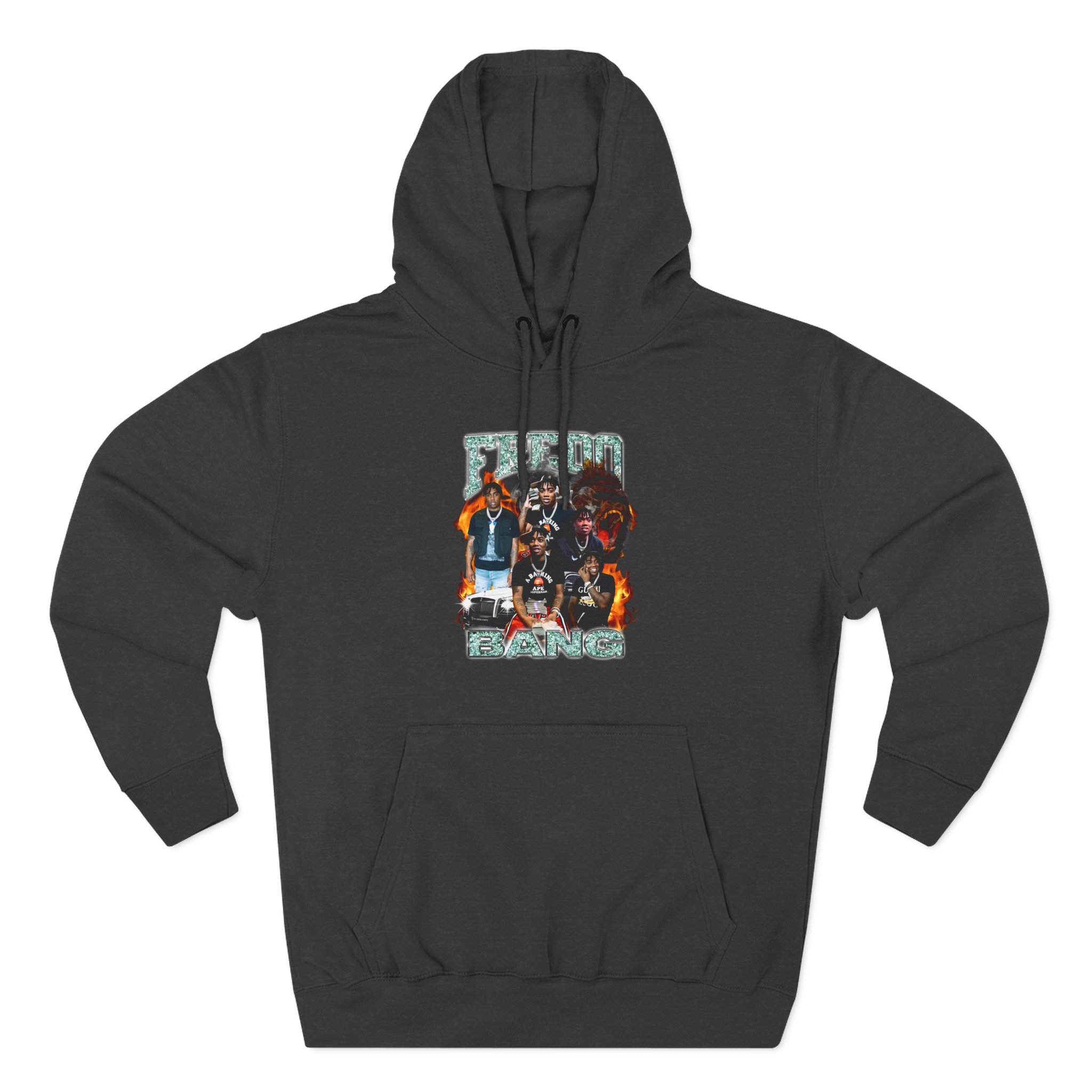 Fredo Bang Three-Panel Fleece Hoodie