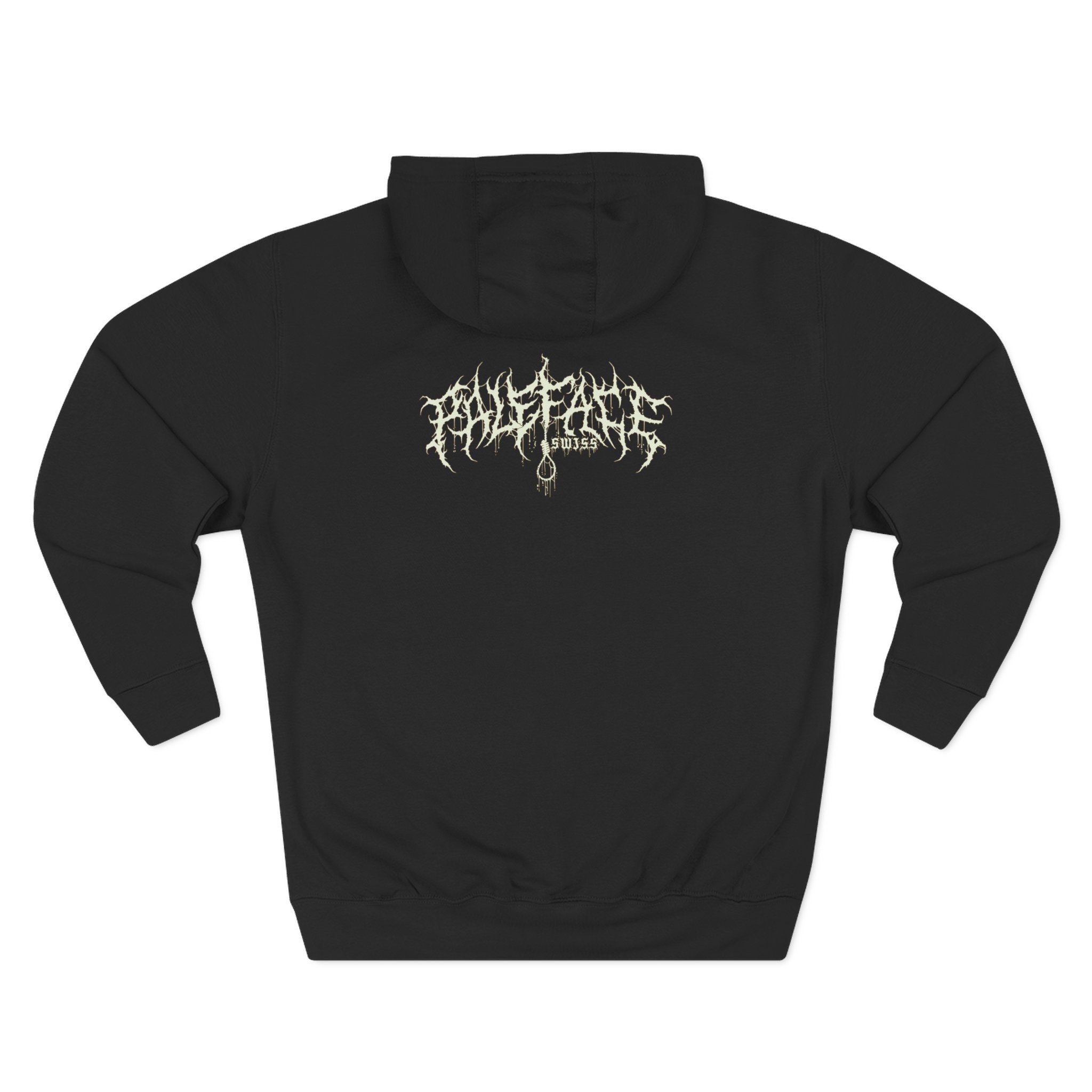 Paleface Cursed Cat Three-Panel Fleece Hoodie