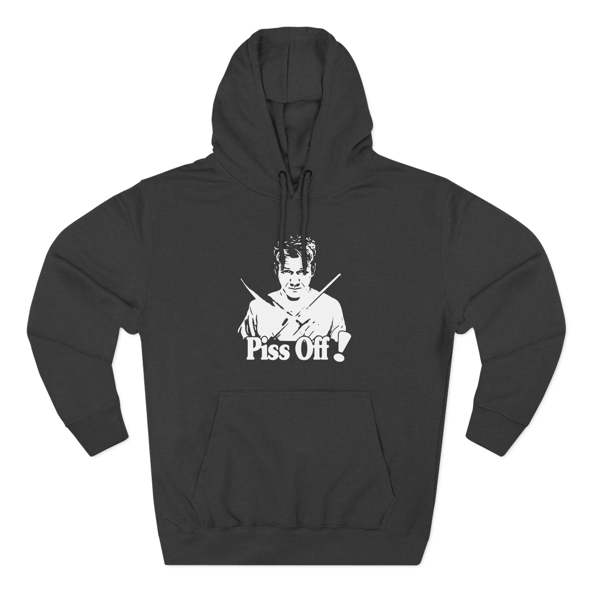 Gordon Ramsay Chef Piss Off Three-Panel Fleece Hoodie