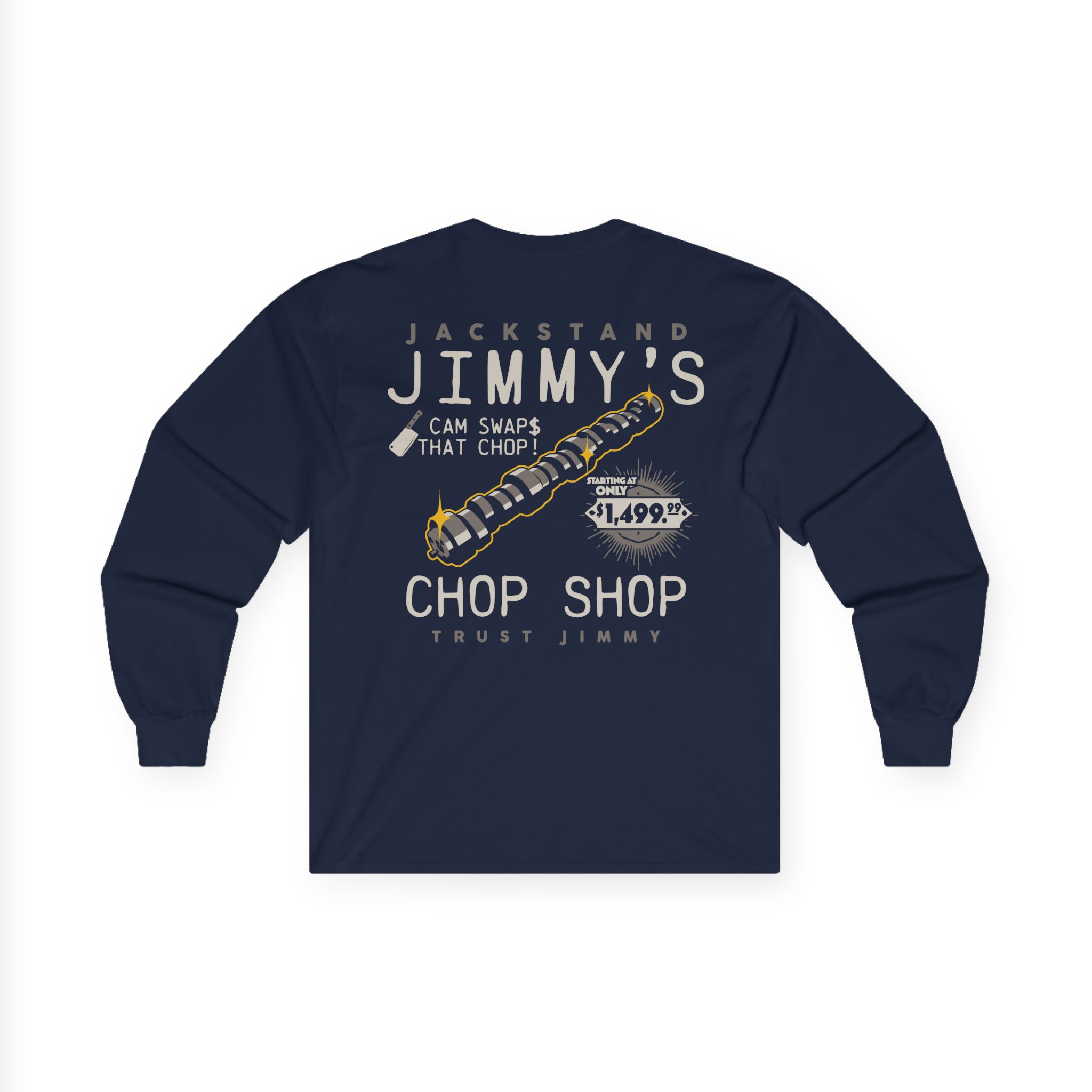 Cleetus Mcfarland Jackstand Jimmy Chop Shop Unisex Ultra Cotton Long Sleeve Tee
