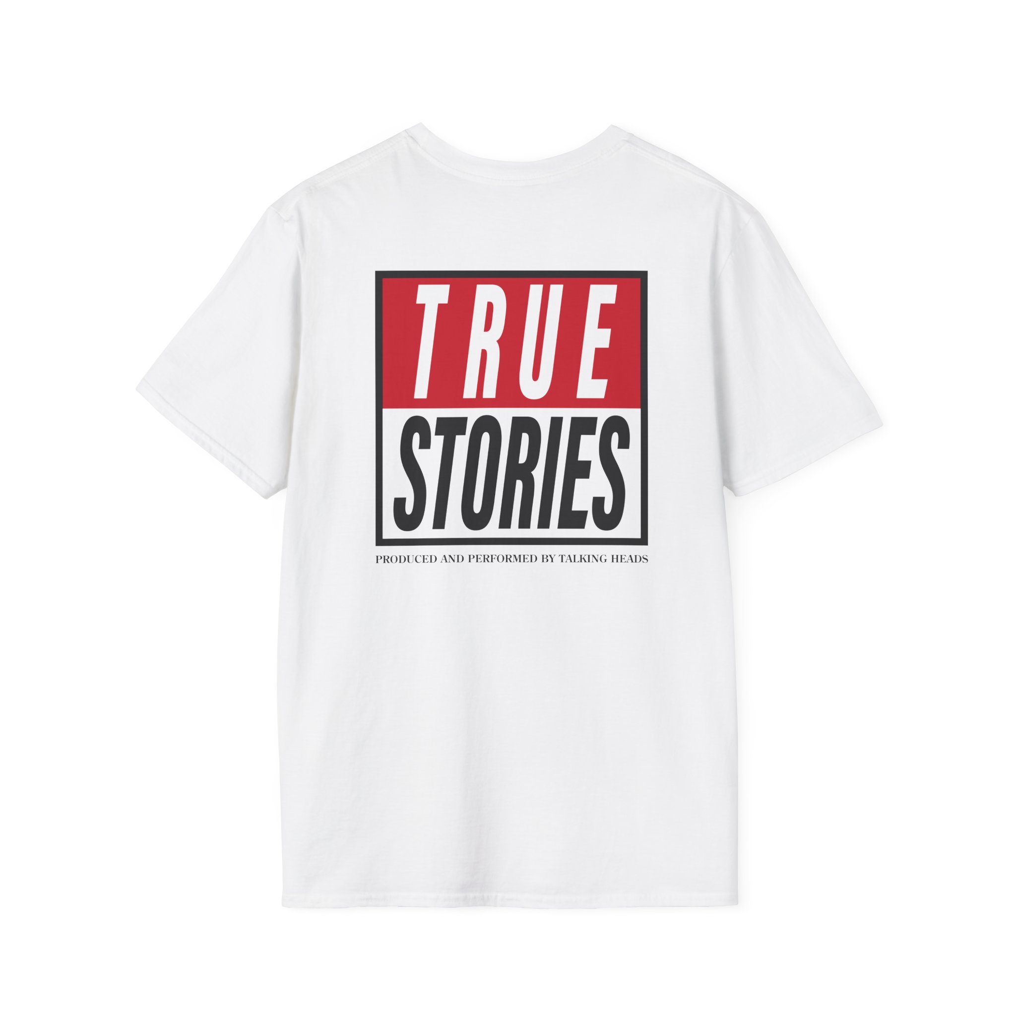 Talking Heads True Stories Unisex Softstyle T-Shirt