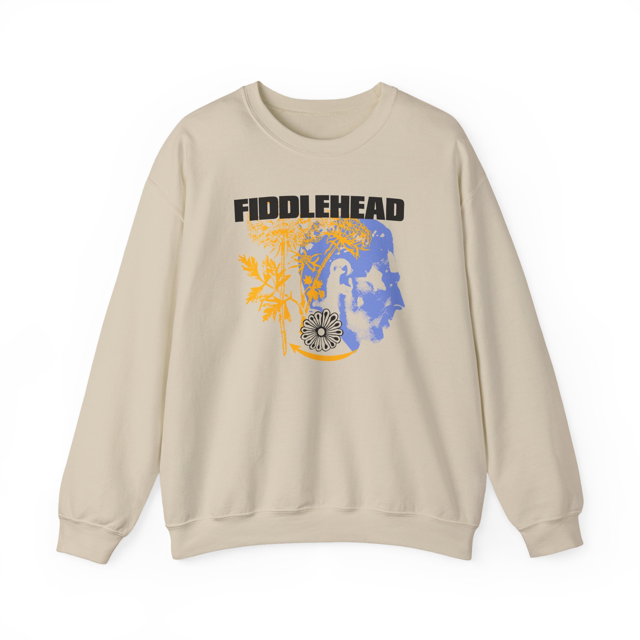 Fiddlehead Profile Unisex Heavy Blendâ„¢ Crewneck Sweatshirt
