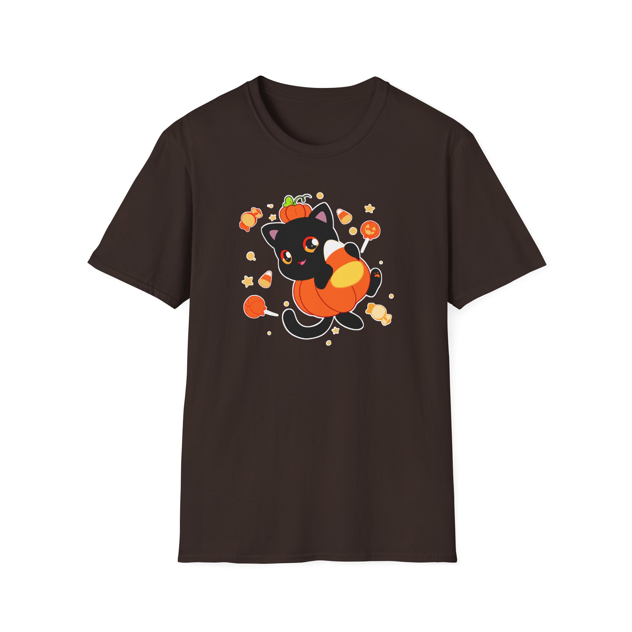 Aphmau Pumpkin Cat Unisex Softstyle T-Shirt